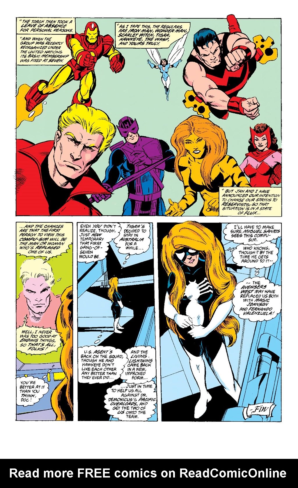 Read online Avengers West Coast Epic Collection: How The West Was Won comic -  Issue #Avengers West Coast Epic Collection California Screaming (Part 4) - 7