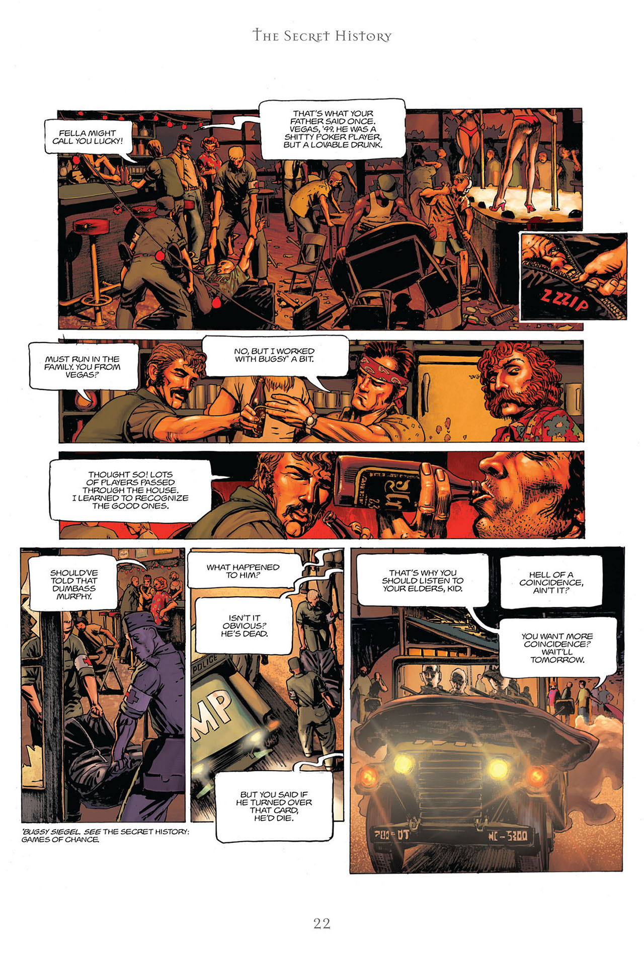 Read online The Secret History comic -  Issue #20 - 23