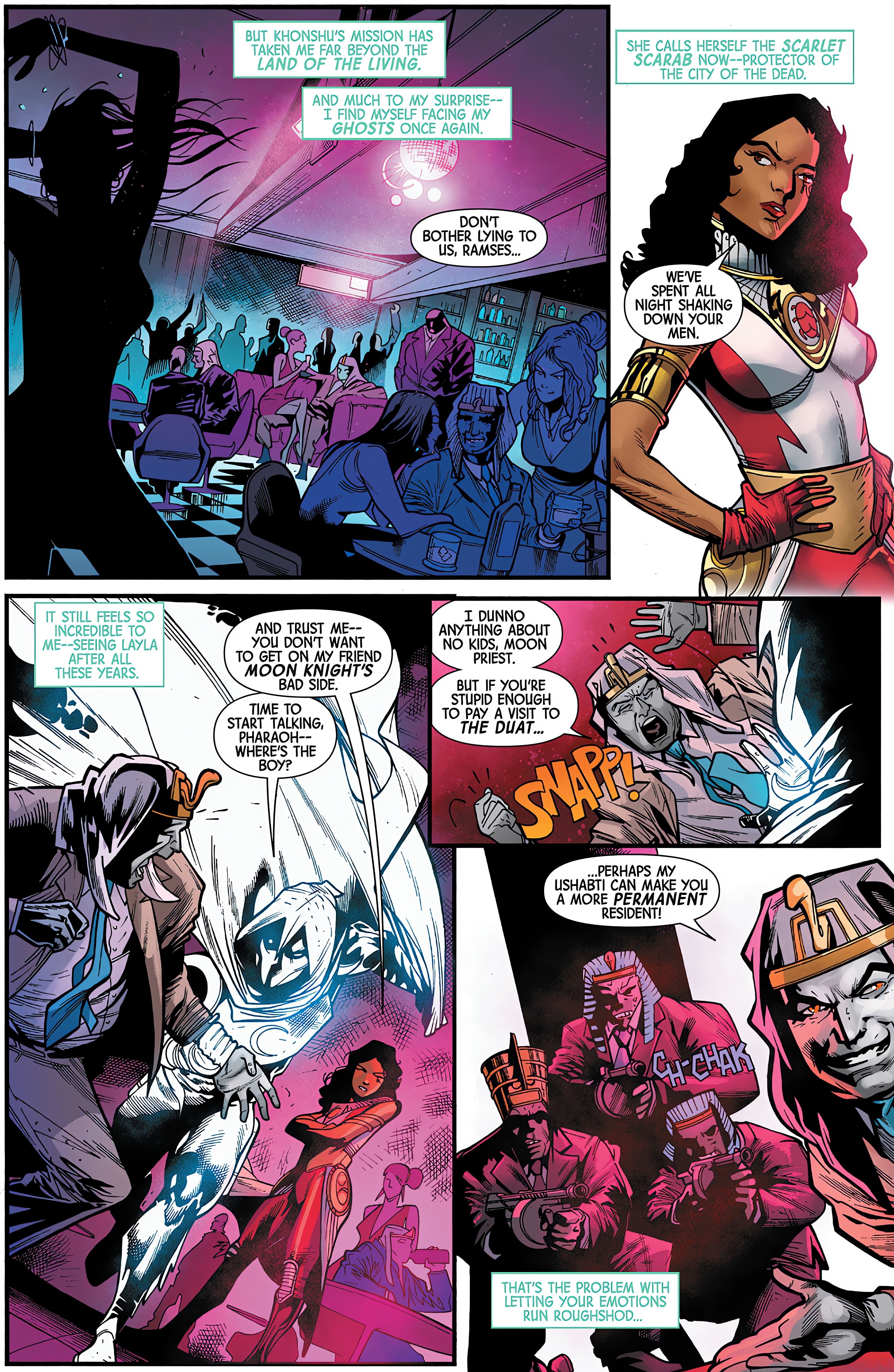Read online Moon Knight: City of the Dead comic -  Issue #2 - 7