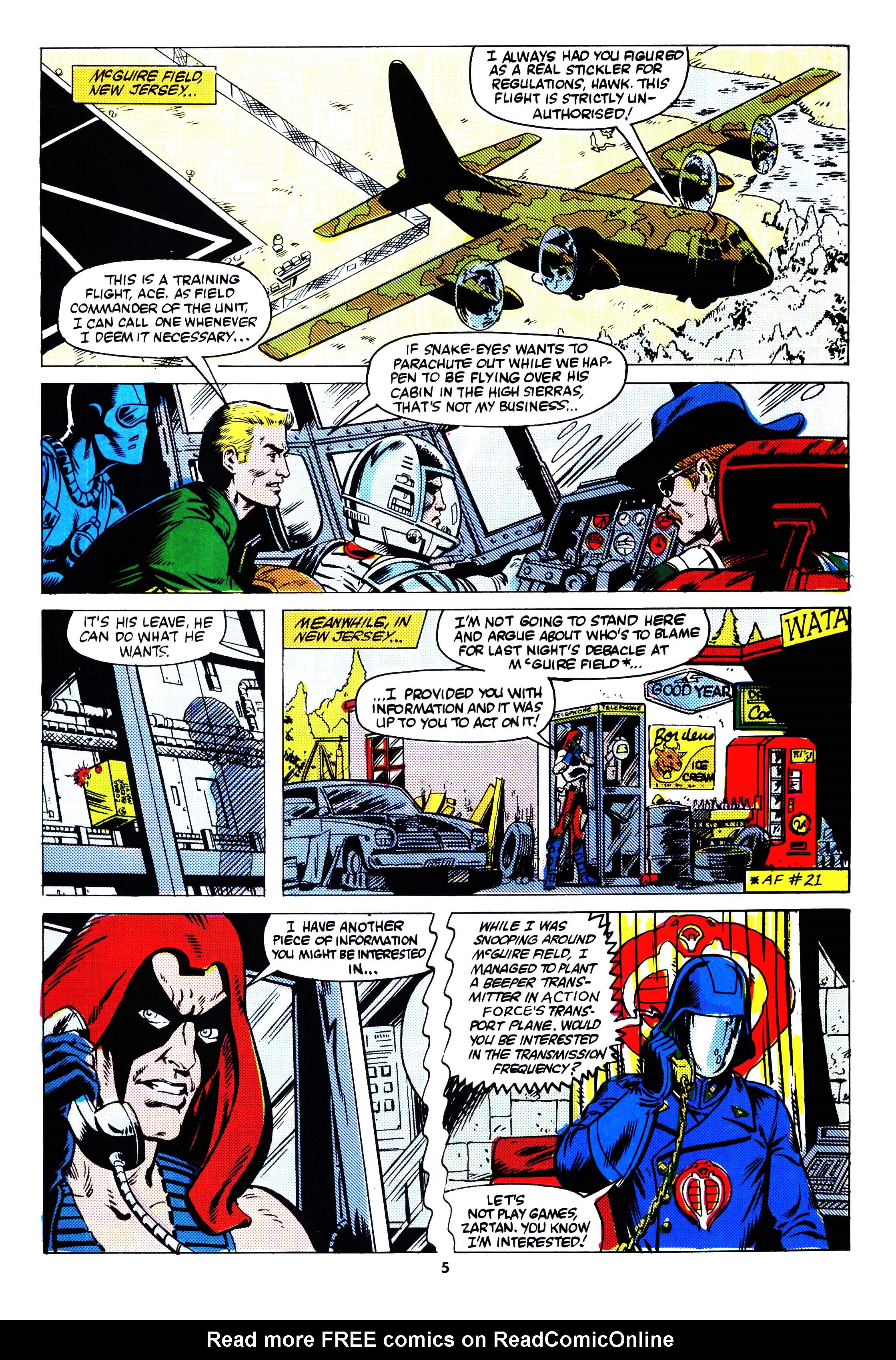 Read online Action Force Special comic -  Issue #1 - 5