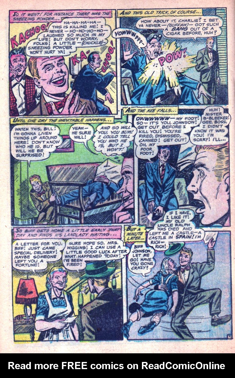 Read online Haunted Thrills comic -  Issue #12 - 20