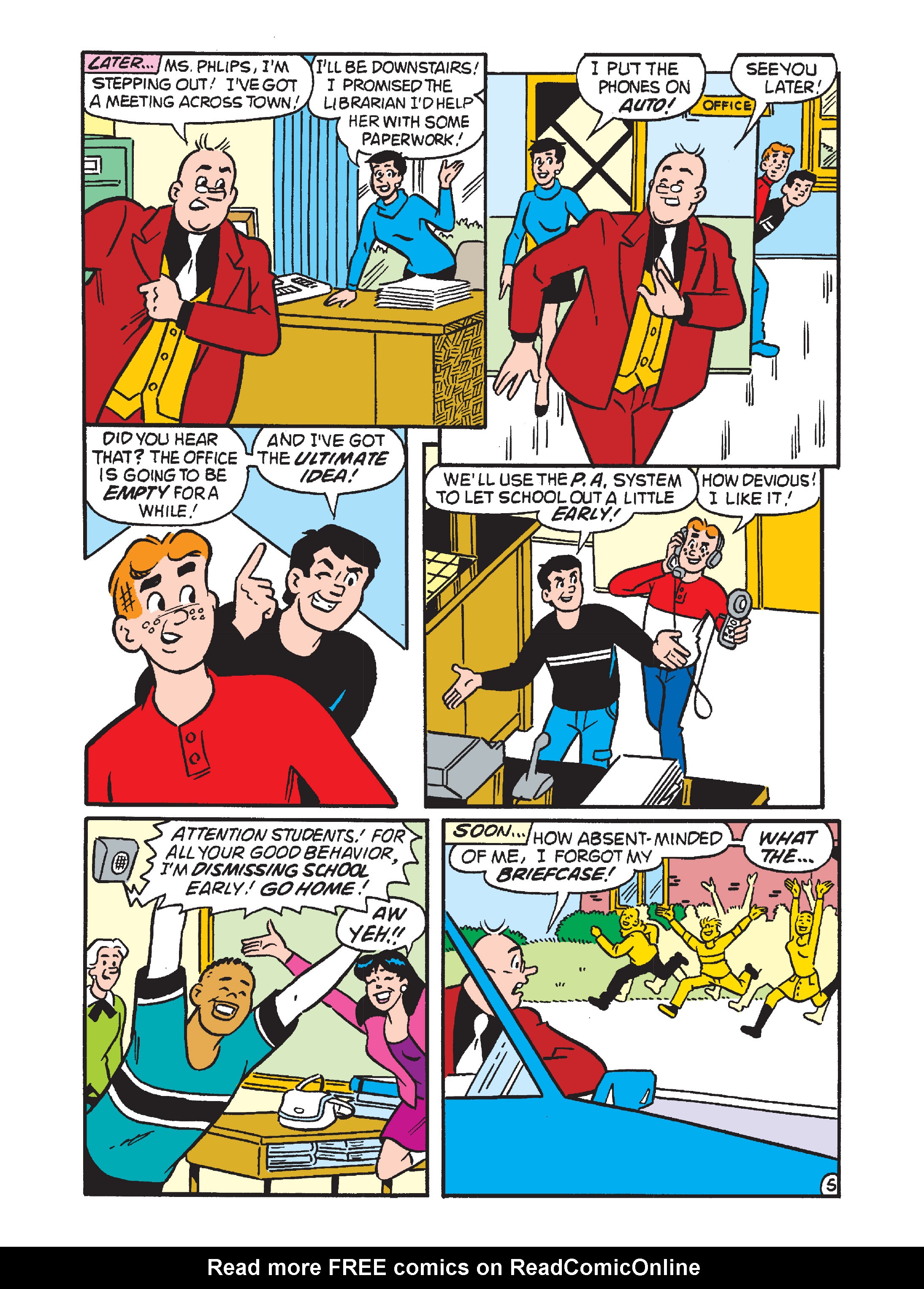 Read online Archie's Funhouse Double Digest comic -  Issue #4 - 6