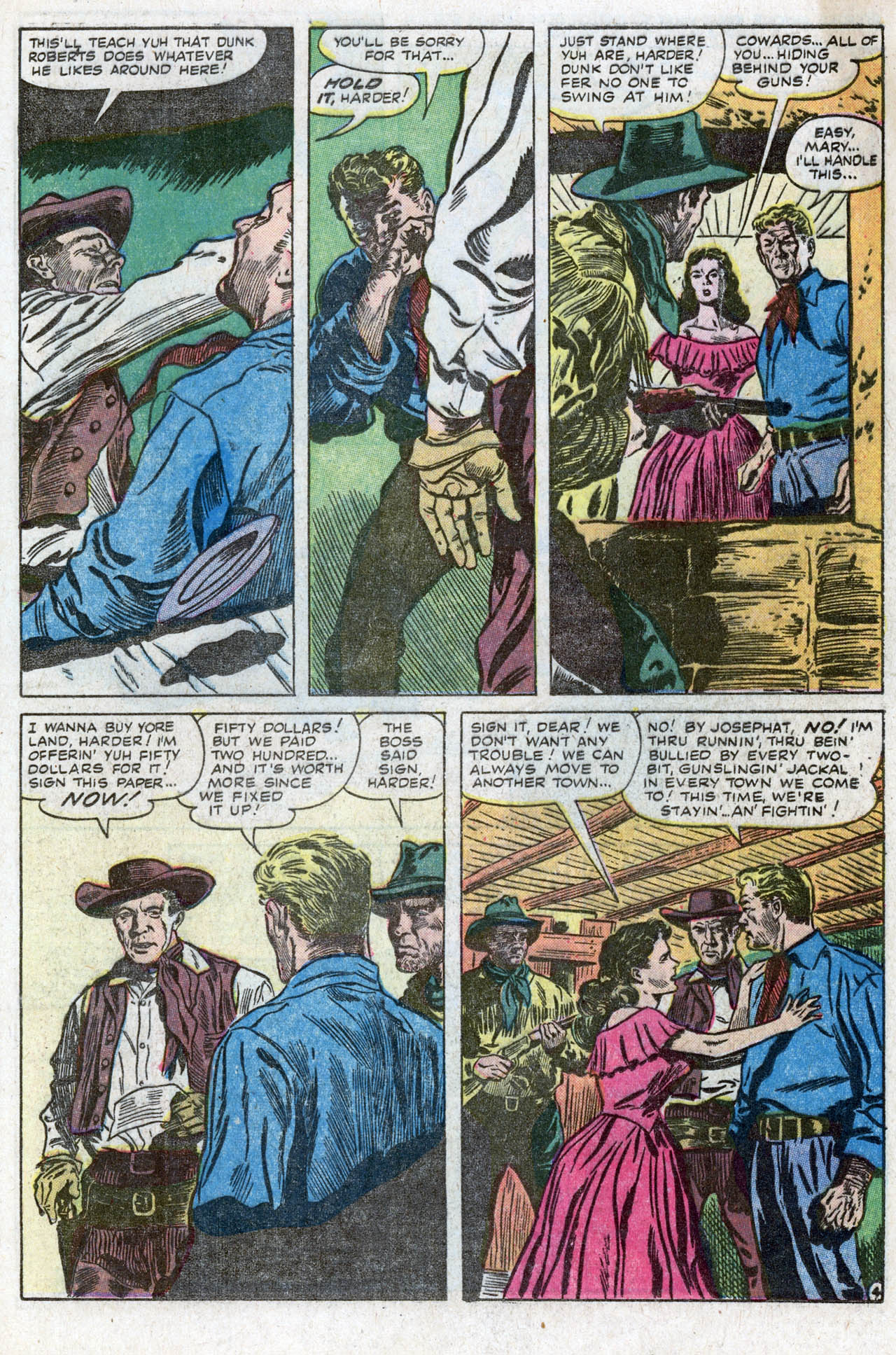 Read online Two Gun Western comic -  Issue #8 - 21