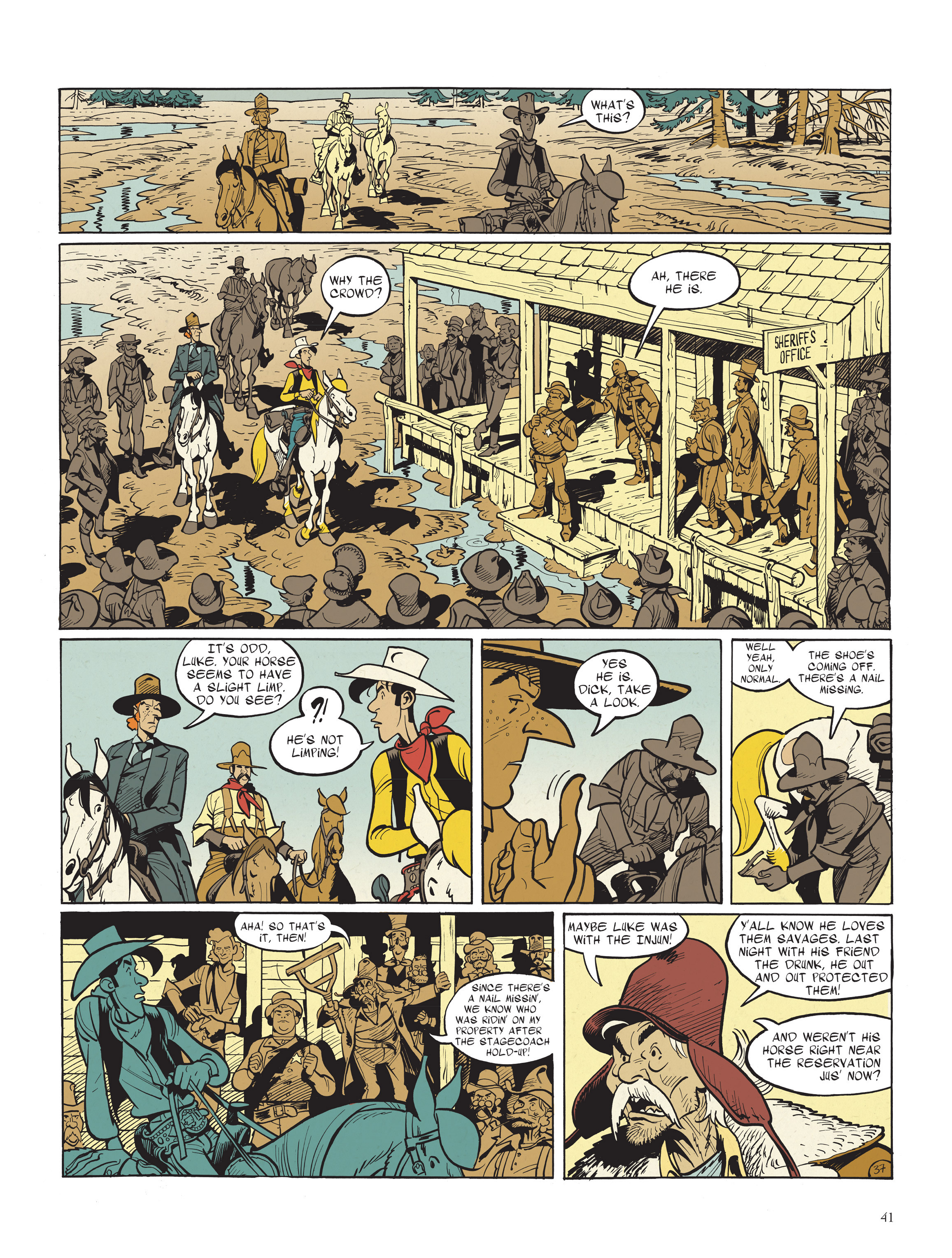 Read online The Man Who Shot Lucky Luke comic -  Issue # Full - 43