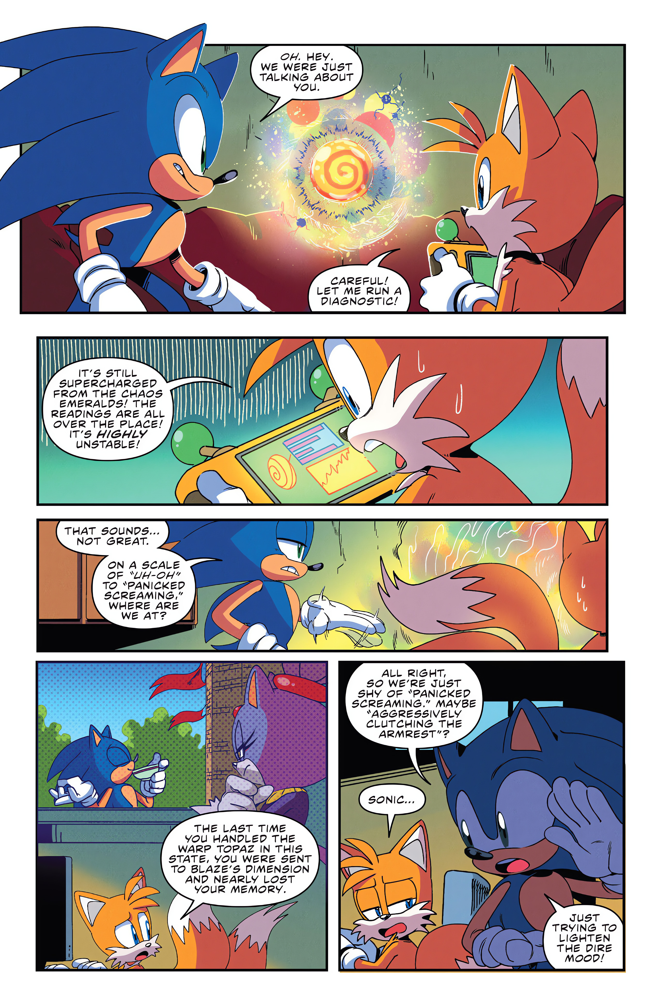 Read online Sonic the Hedgehog’s 900th Adventure comic -  Issue # Full - 7