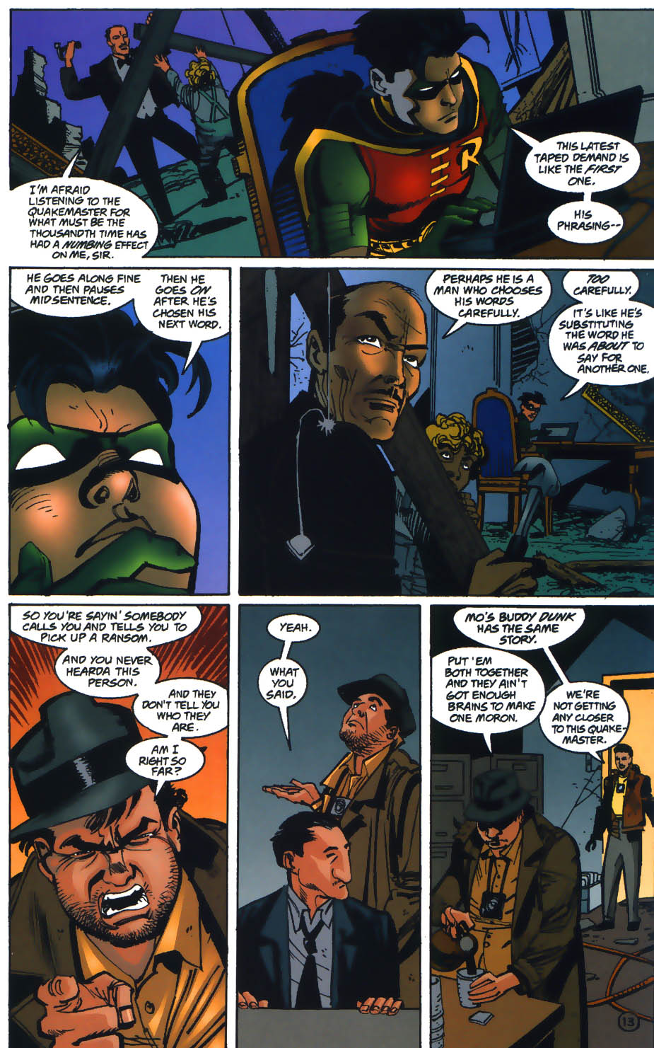 Read online Batman: Cataclysm comic -  Issue #15 - 13