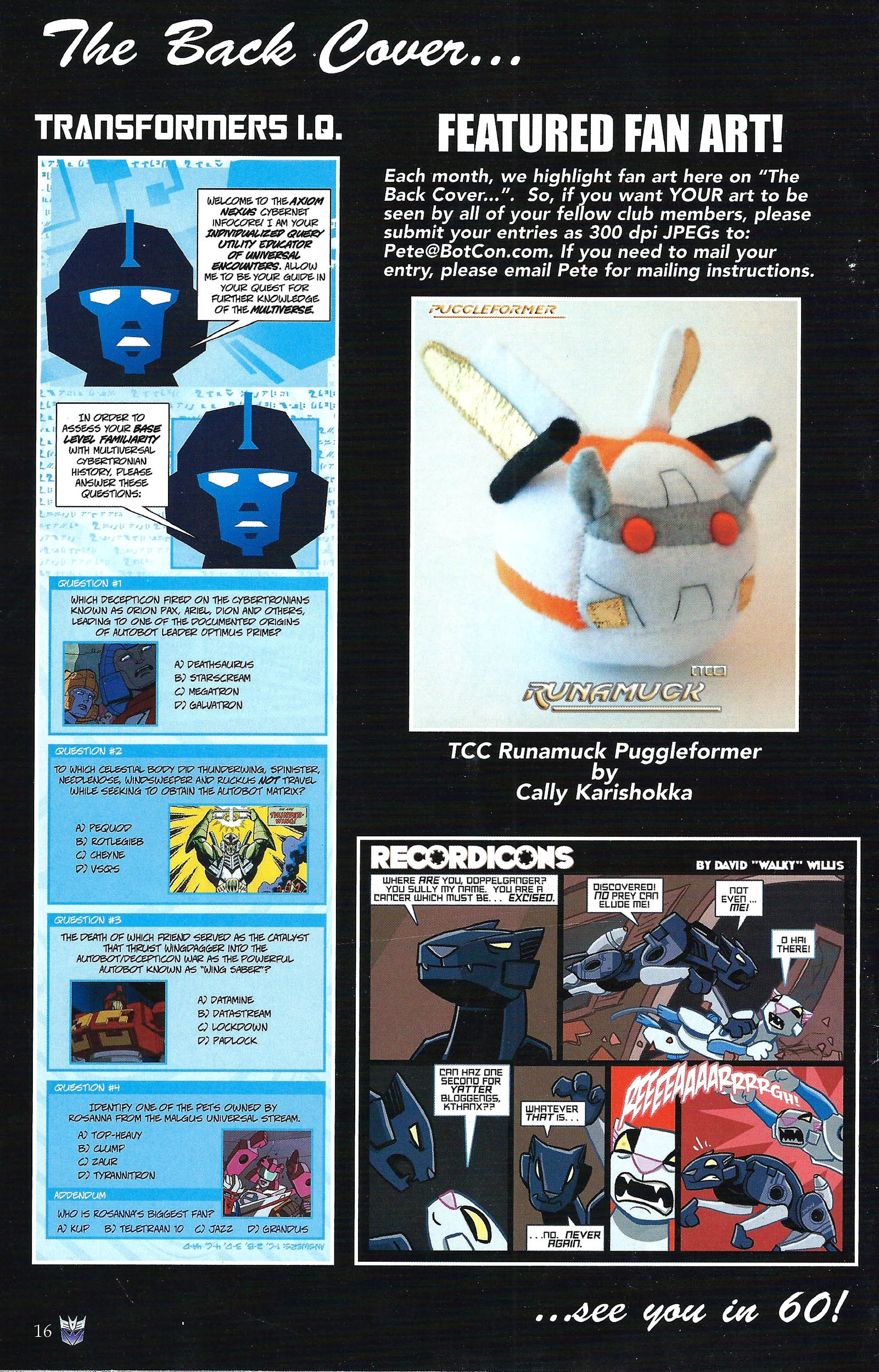 Read online Transformers: Collectors' Club comic -  Issue #43 - 16