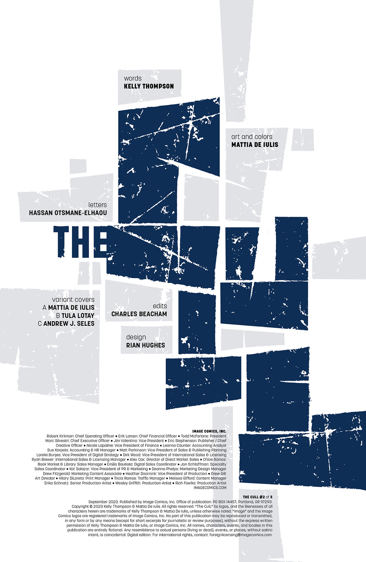 Read online The Cull comic -  Issue #2 - 2