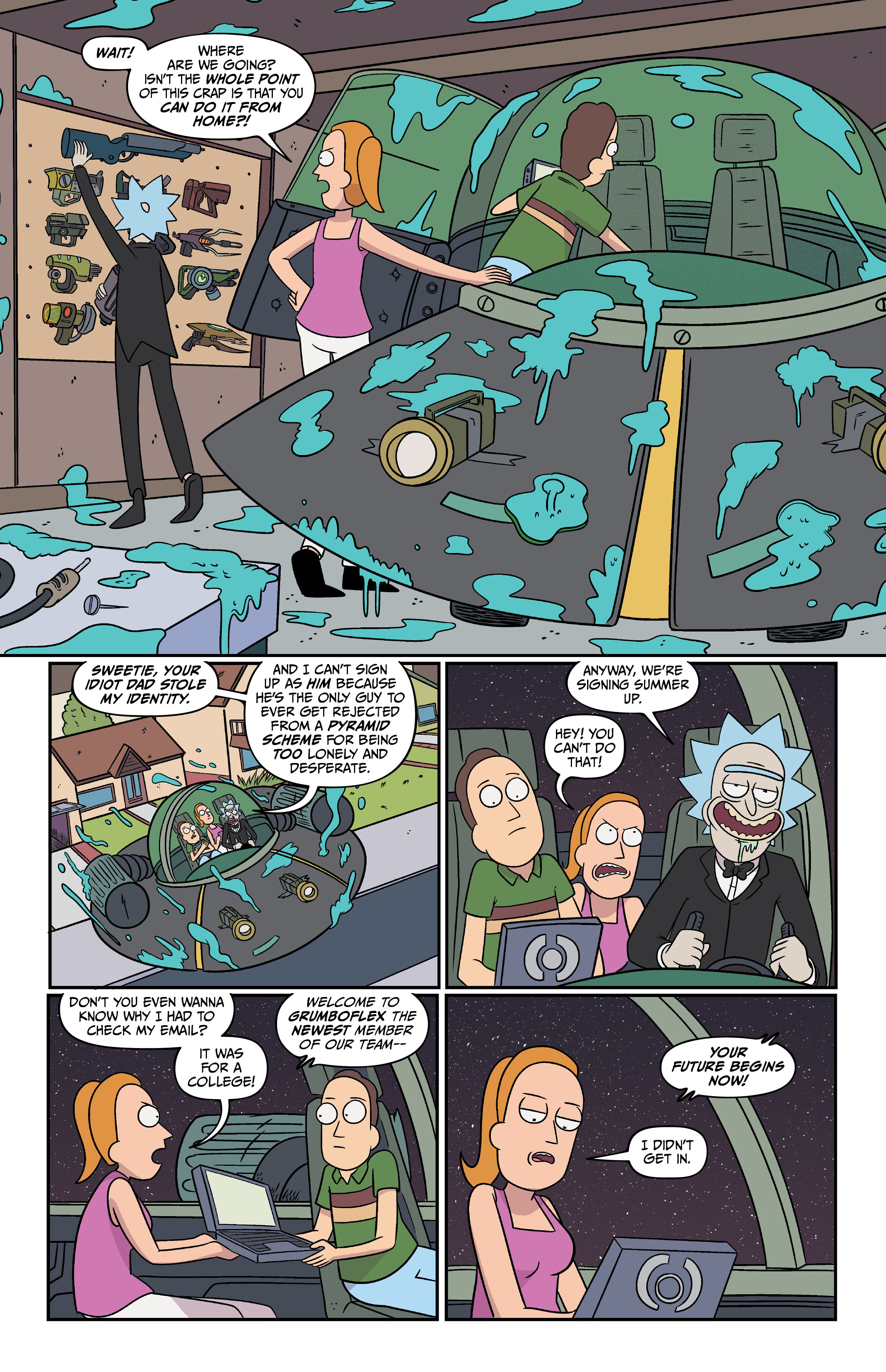 Read online Rick and Morty Deluxe Edition comic -  Issue # TPB 8 (Part 1) - 64