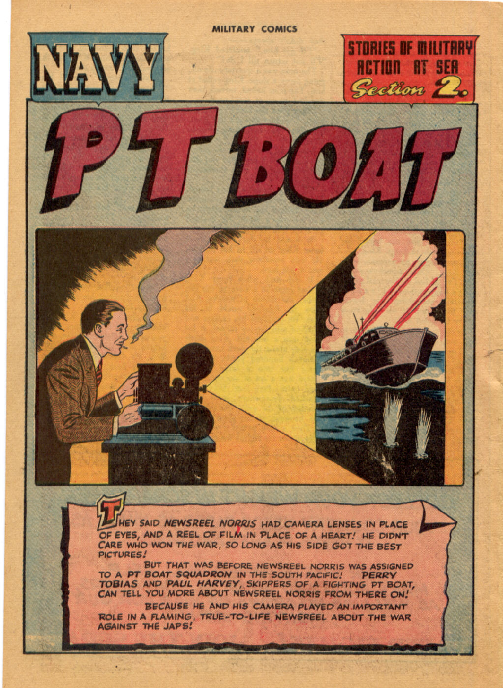 Read online Military Comics comic -  Issue #30 - 41