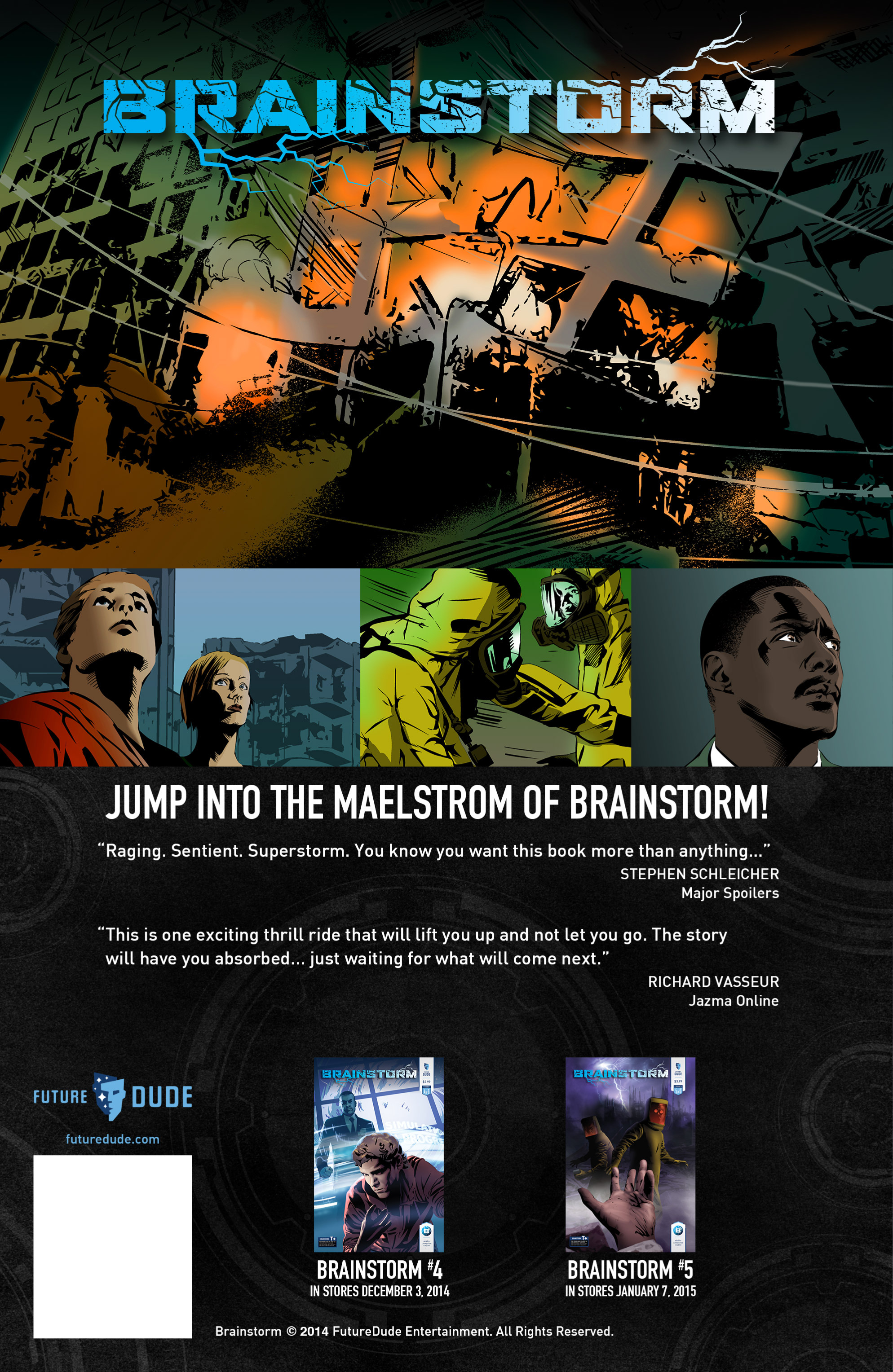 Read online Brainstorm comic -  Issue #3 - 28