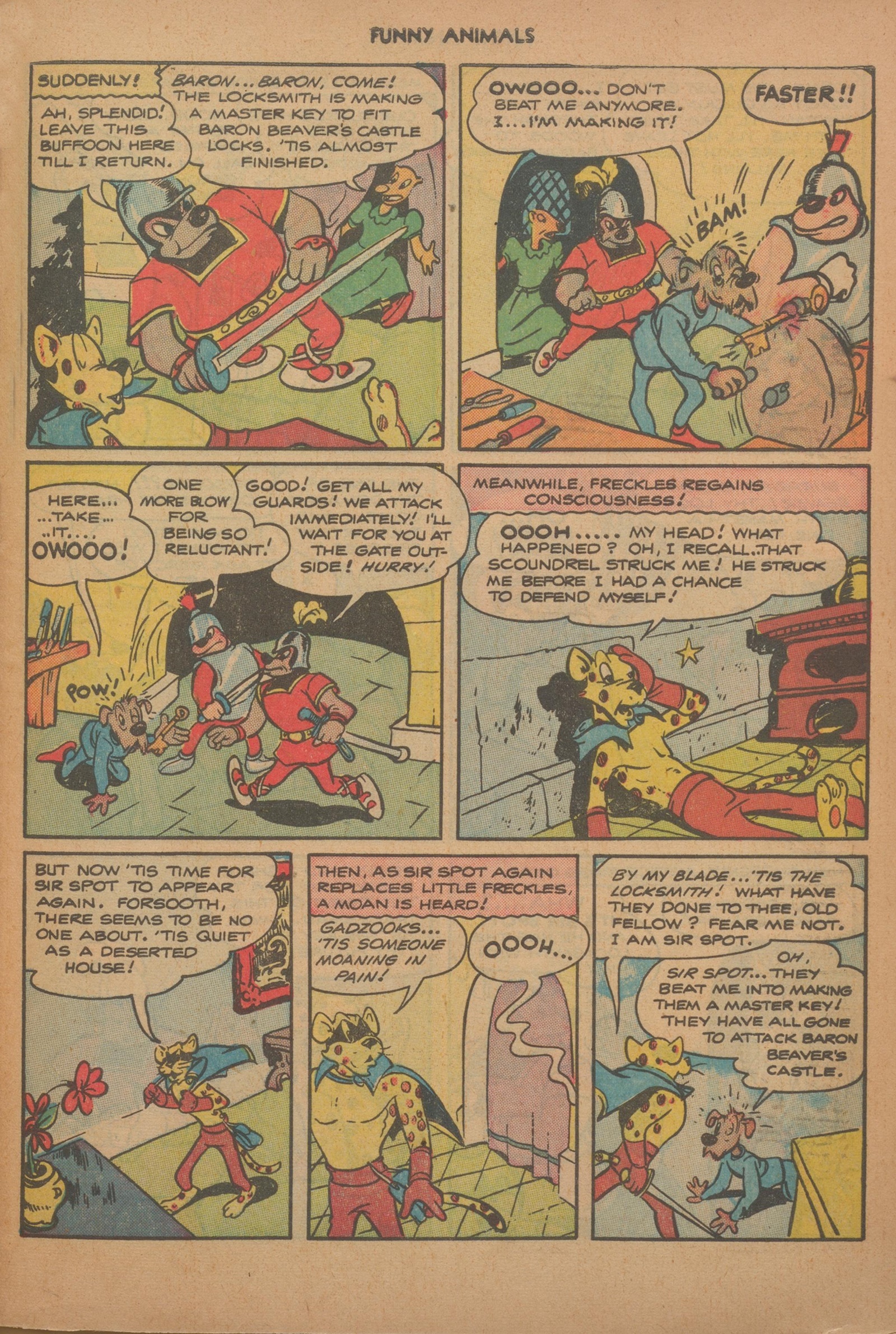 Read online Fawcett's Funny Animals comic -  Issue #63 - 31