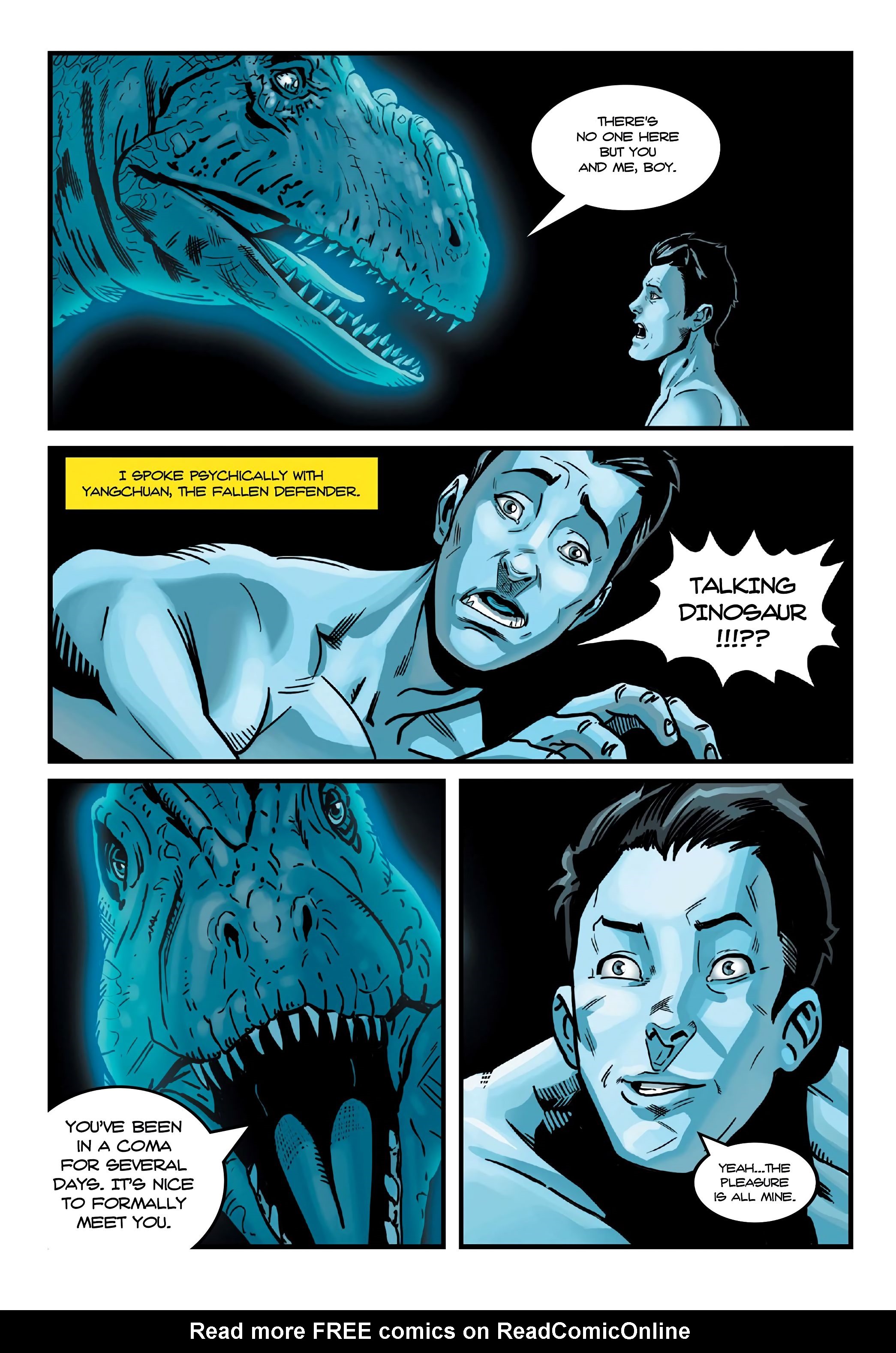 Read online Dinosaur Warrior comic -  Issue # TPB - 59