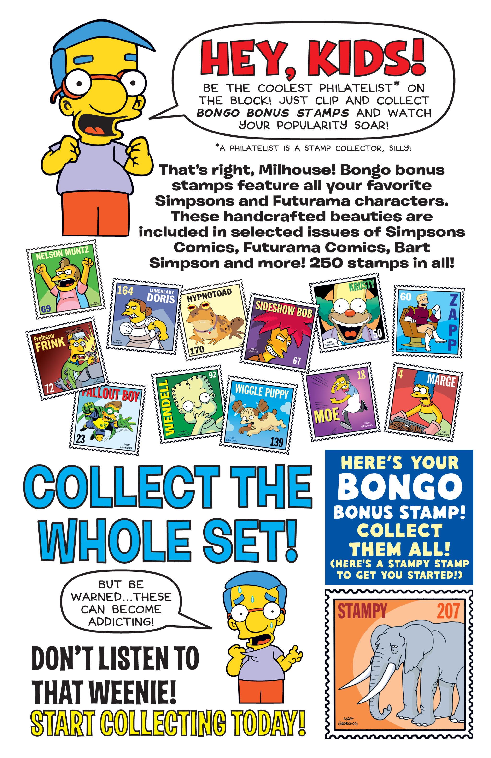 Read online Bongo Comics Free-For-All! comic -  Issue #2014 - 2