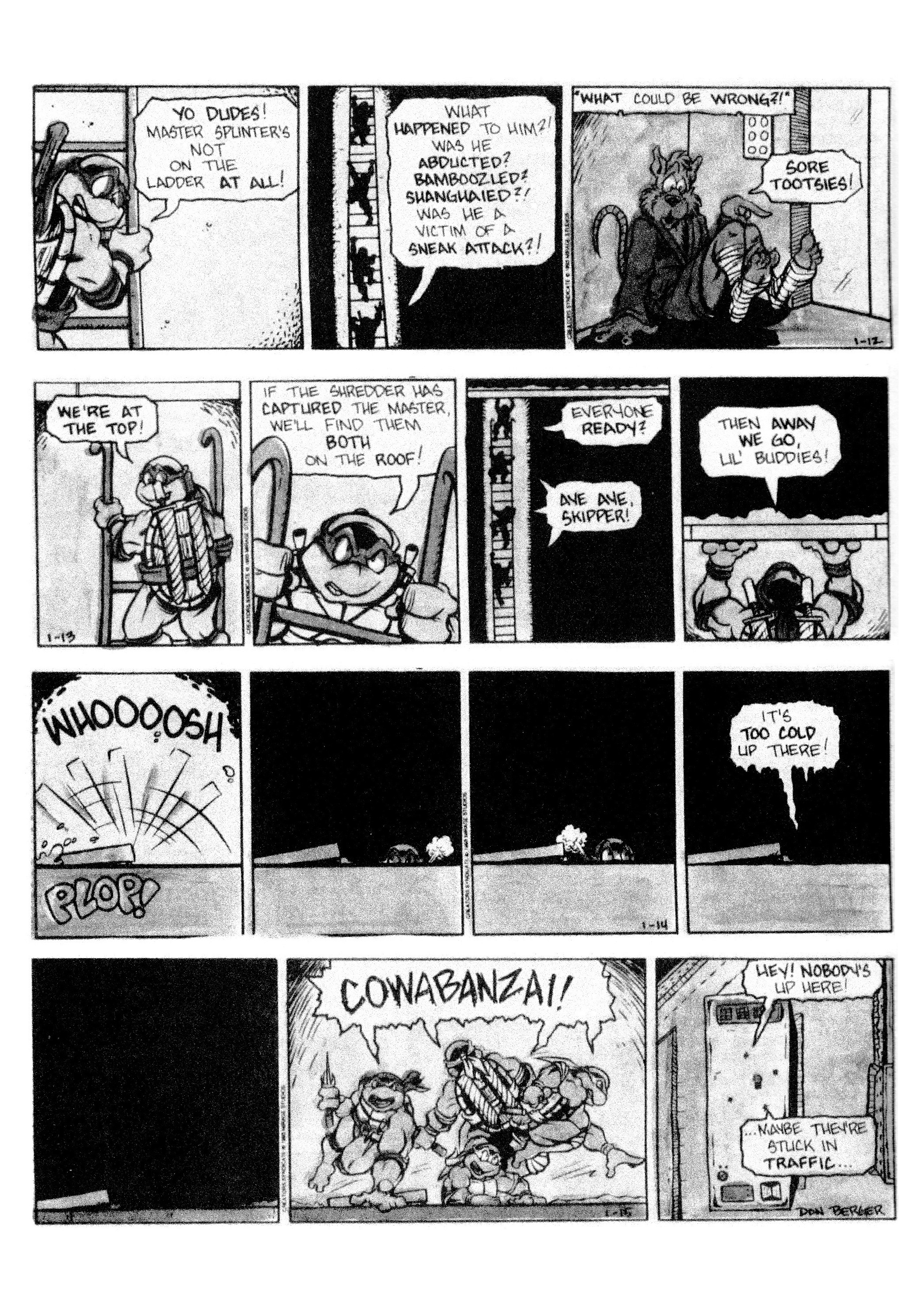 Read online Teenage Mutant Ninja Turtles: Complete Newspaper Daily Comic Strip Collection comic -  Issue # TPB 2 (Part 2) - 53