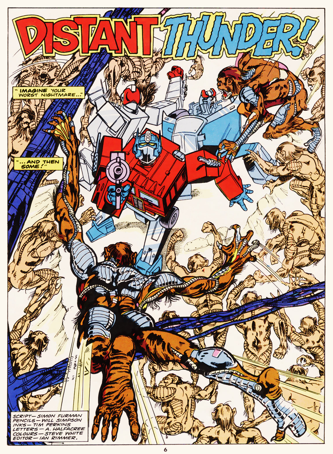 Read online The Transformers (UK) comic -  Issue #100 - 6