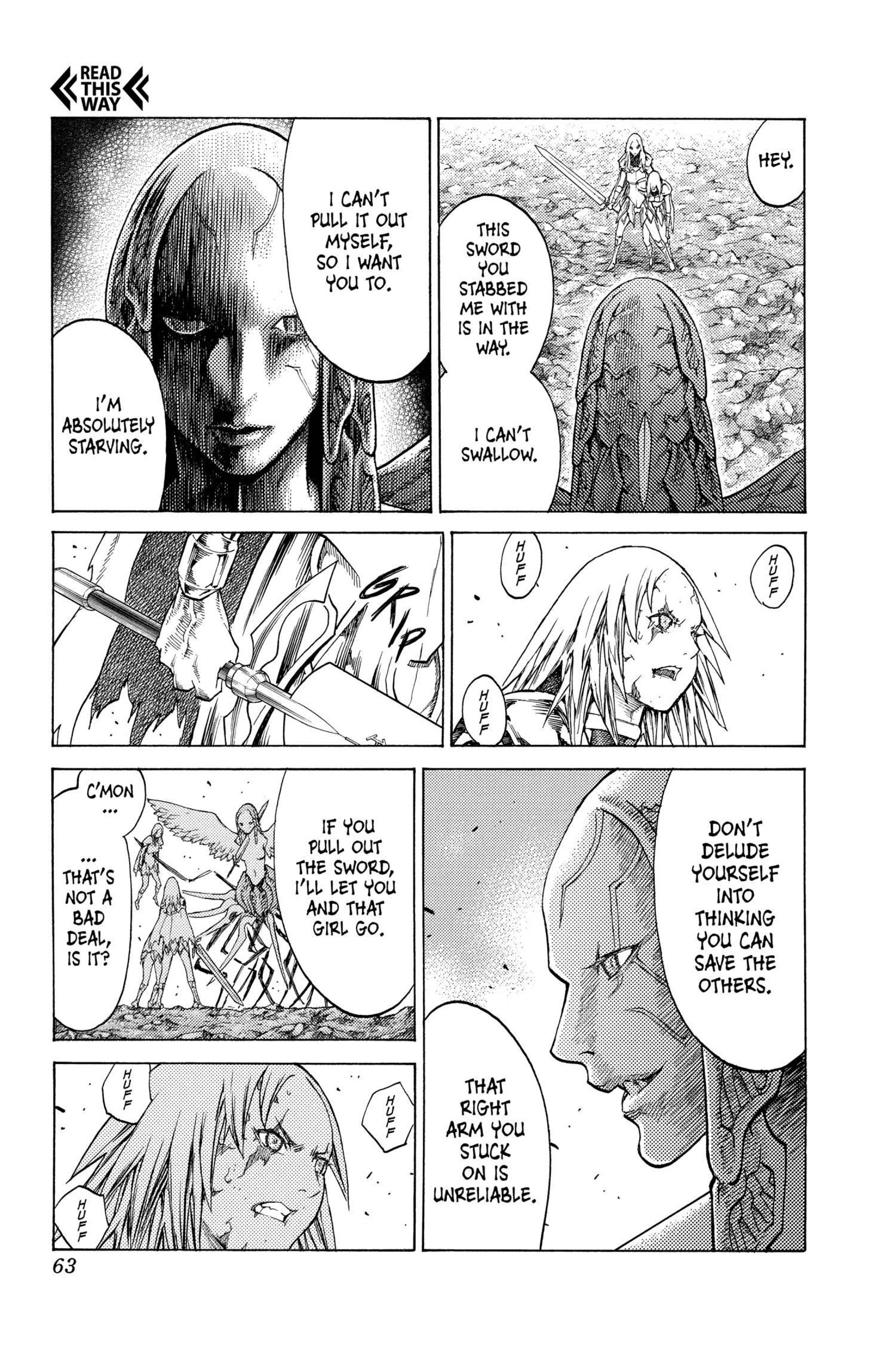 Read online Claymore comic -  Issue #22 - 50