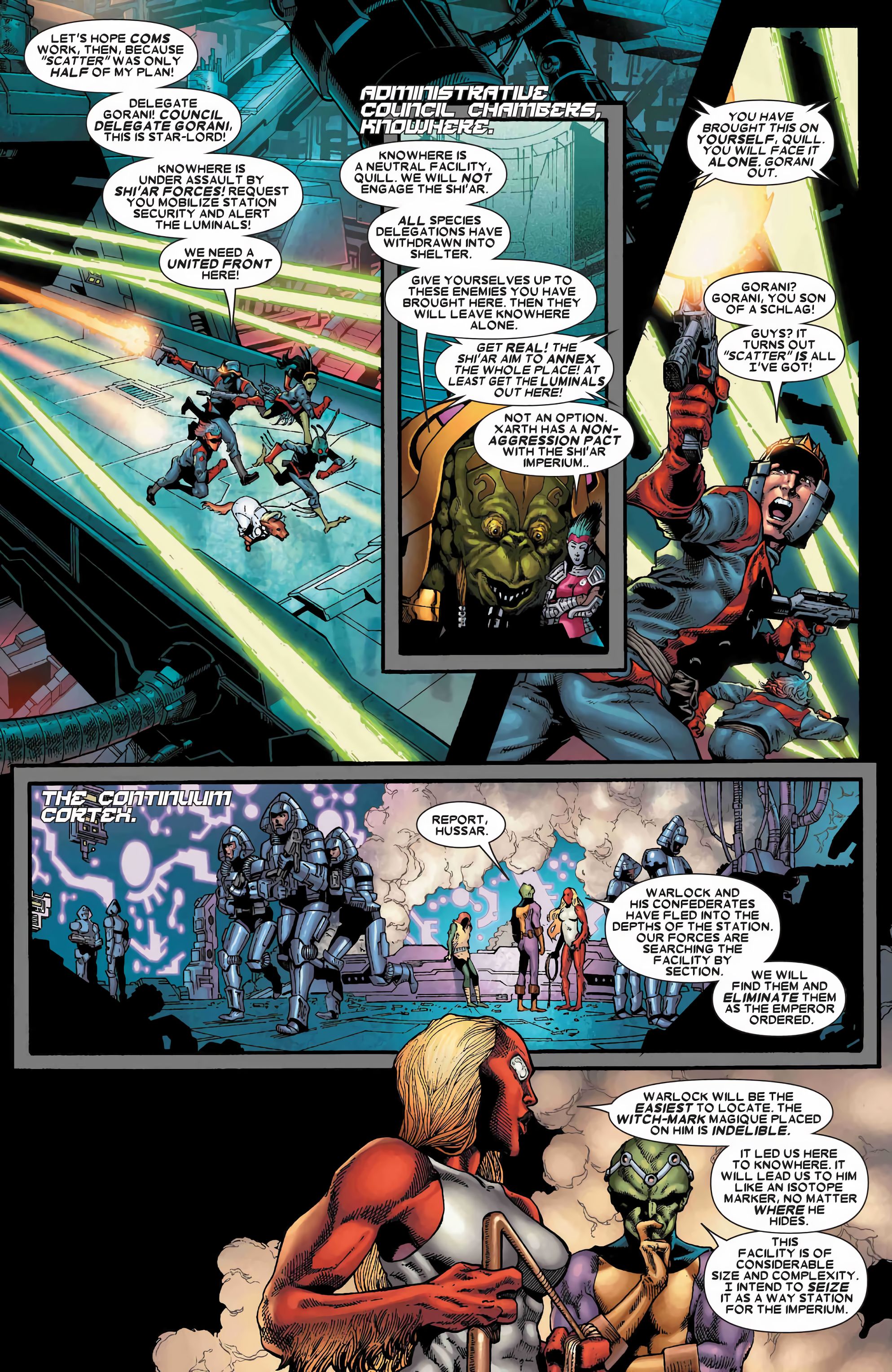 Read online War of Kings Omnibus comic -  Issue # TPB (Part 12) - 1