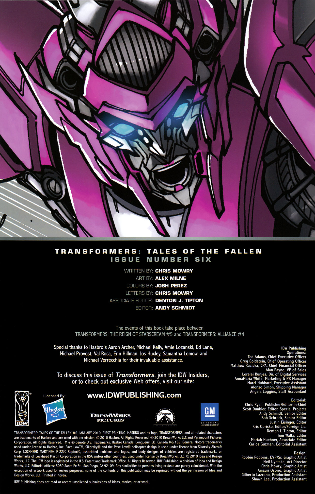 Read online Transformers: Tales of The Fallen comic -  Issue #6 - 2