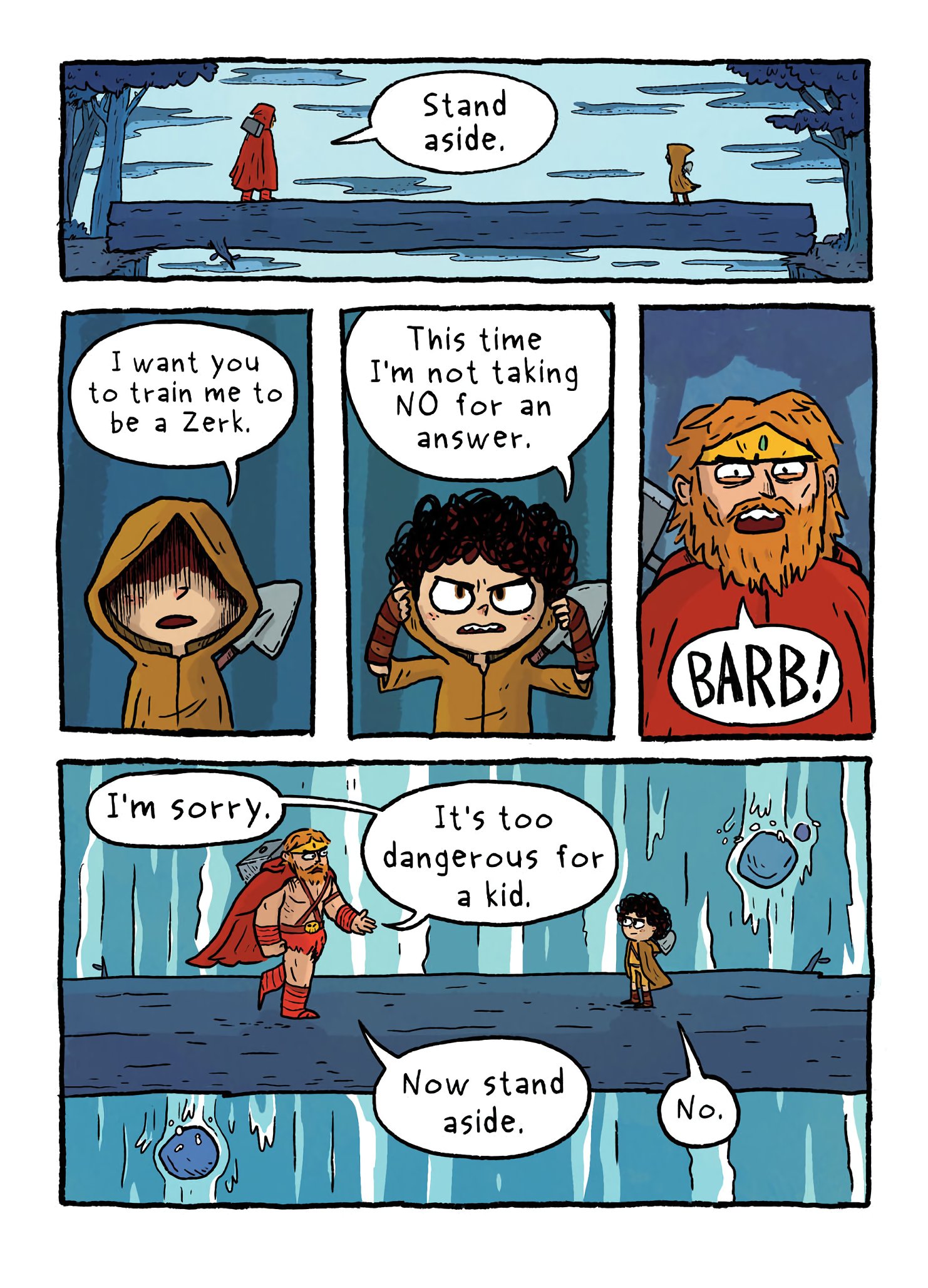 Read online Barb the Last Berzerker comic -  Issue # TPB 2 (Part 1) - 61