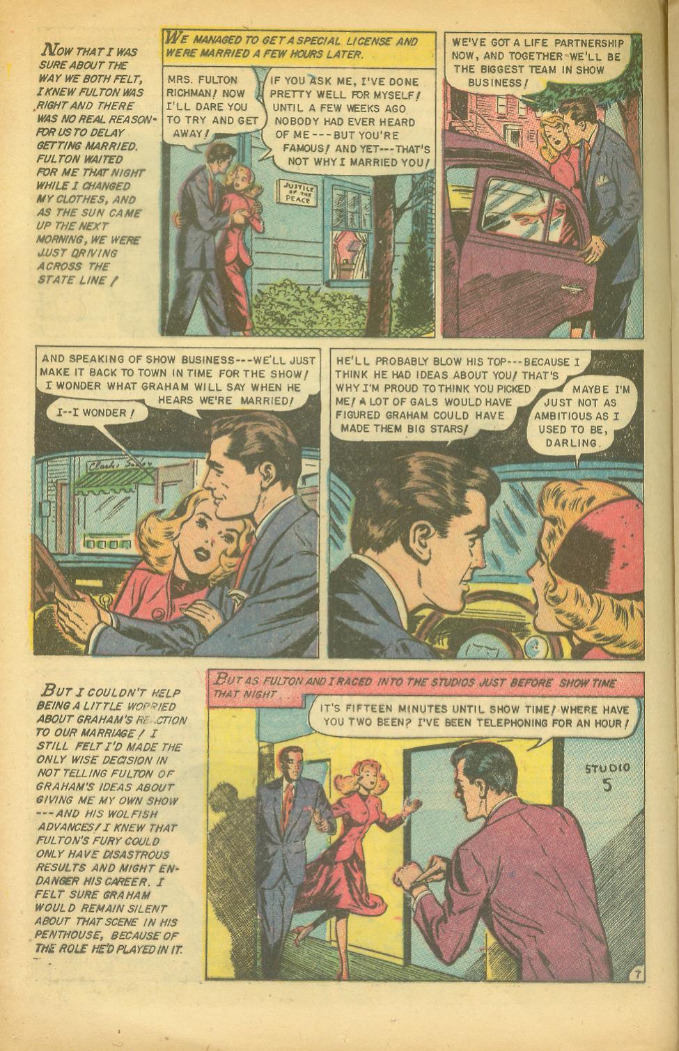 Read online Glamorous Romances comic -  Issue #71 - 16