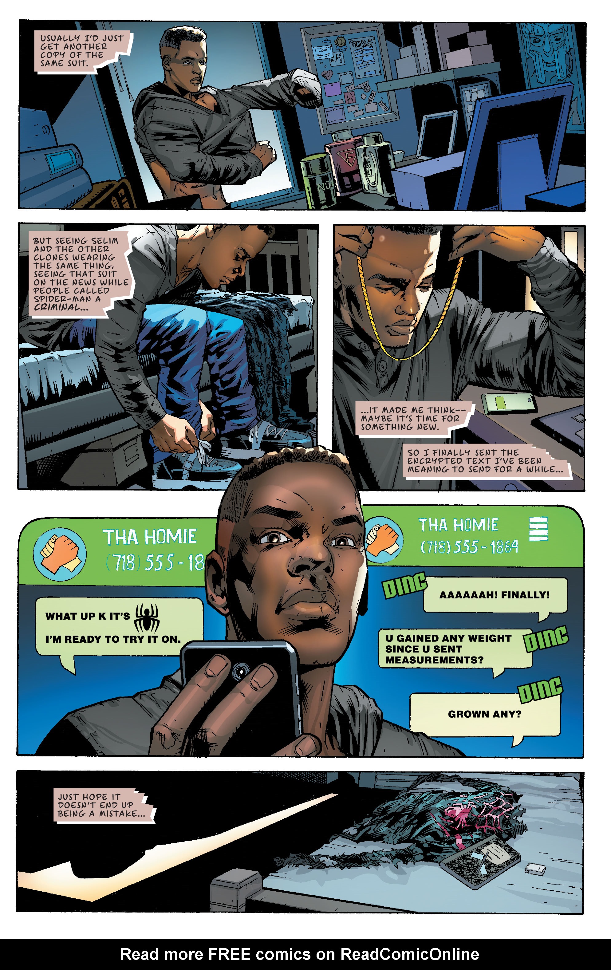 Read online Miles Morales: Spider-Man By Saladin Ahmed Omnibus comic -  Issue # TPB (Part 7) - 100