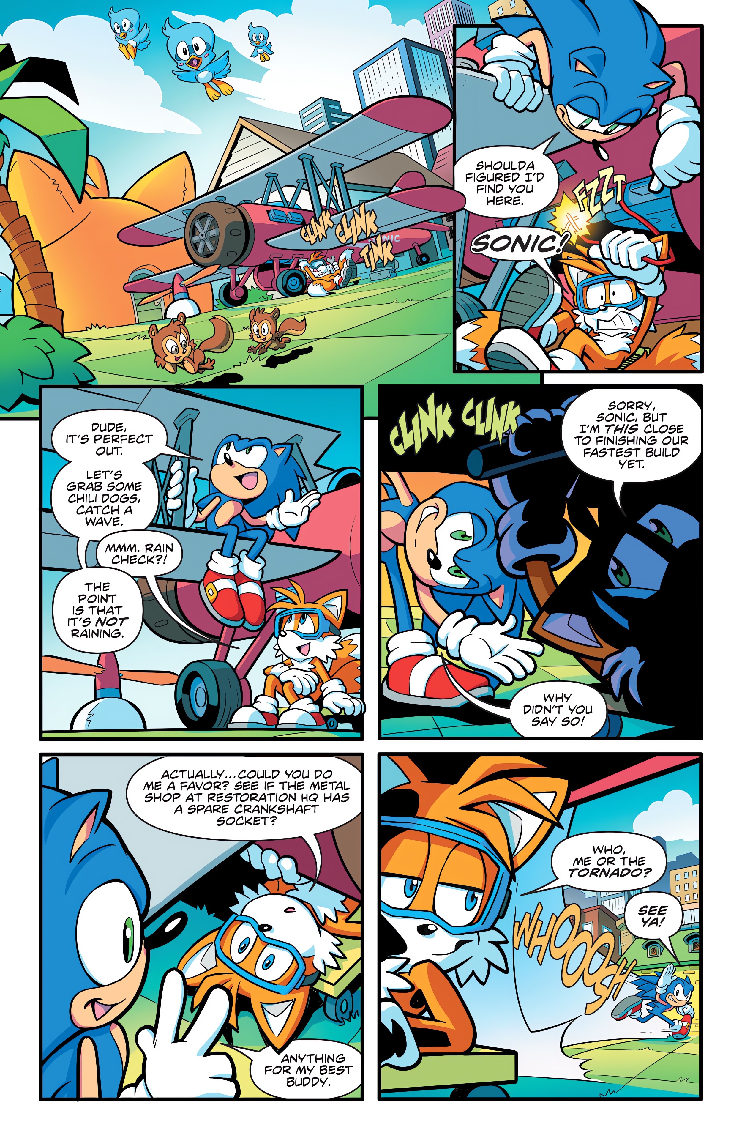 Read online IDW Endless Summer Sonic the Hedgehog comic -  Issue # Full - 3