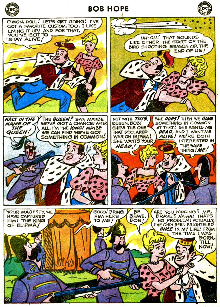 Read online The Adventures of Bob Hope comic -  Issue #58 - 28