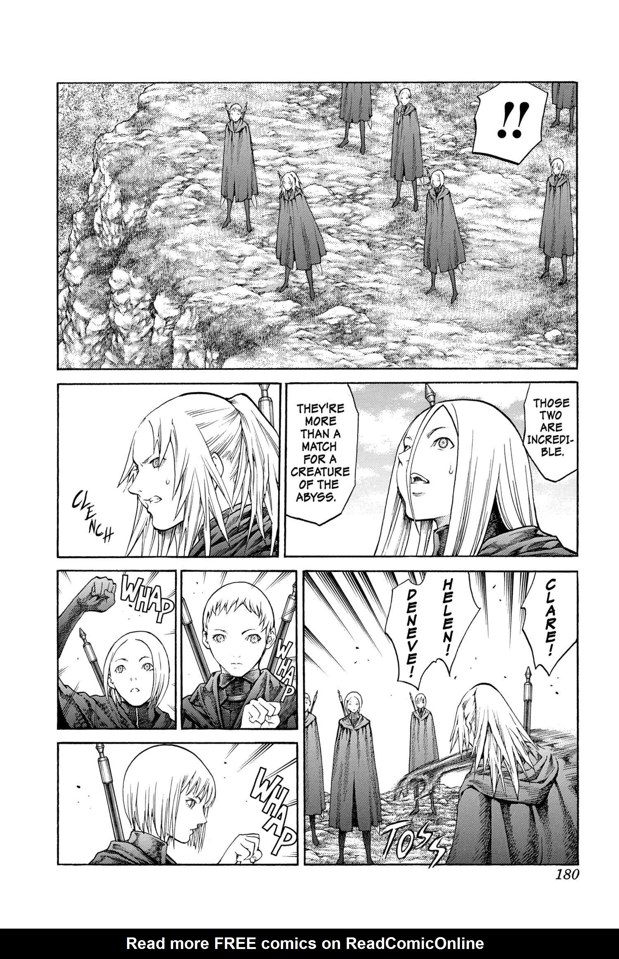 Read online Claymore comic -  Issue #12 - 162