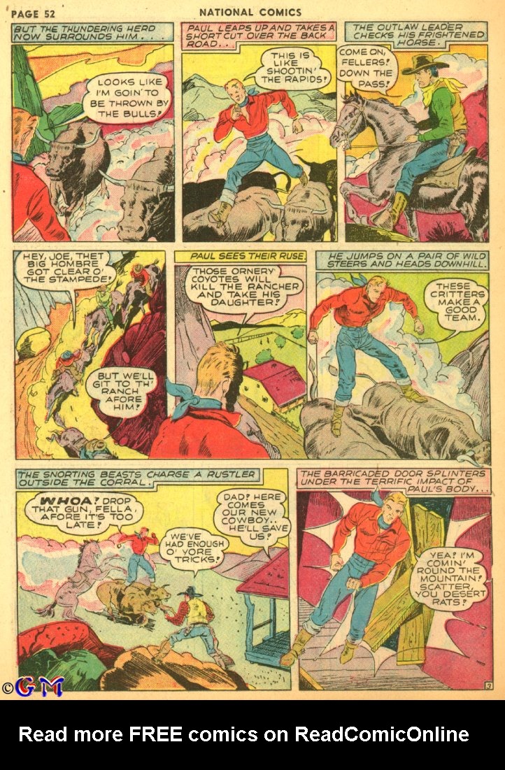 Read online National Comics comic -  Issue #14 - 54