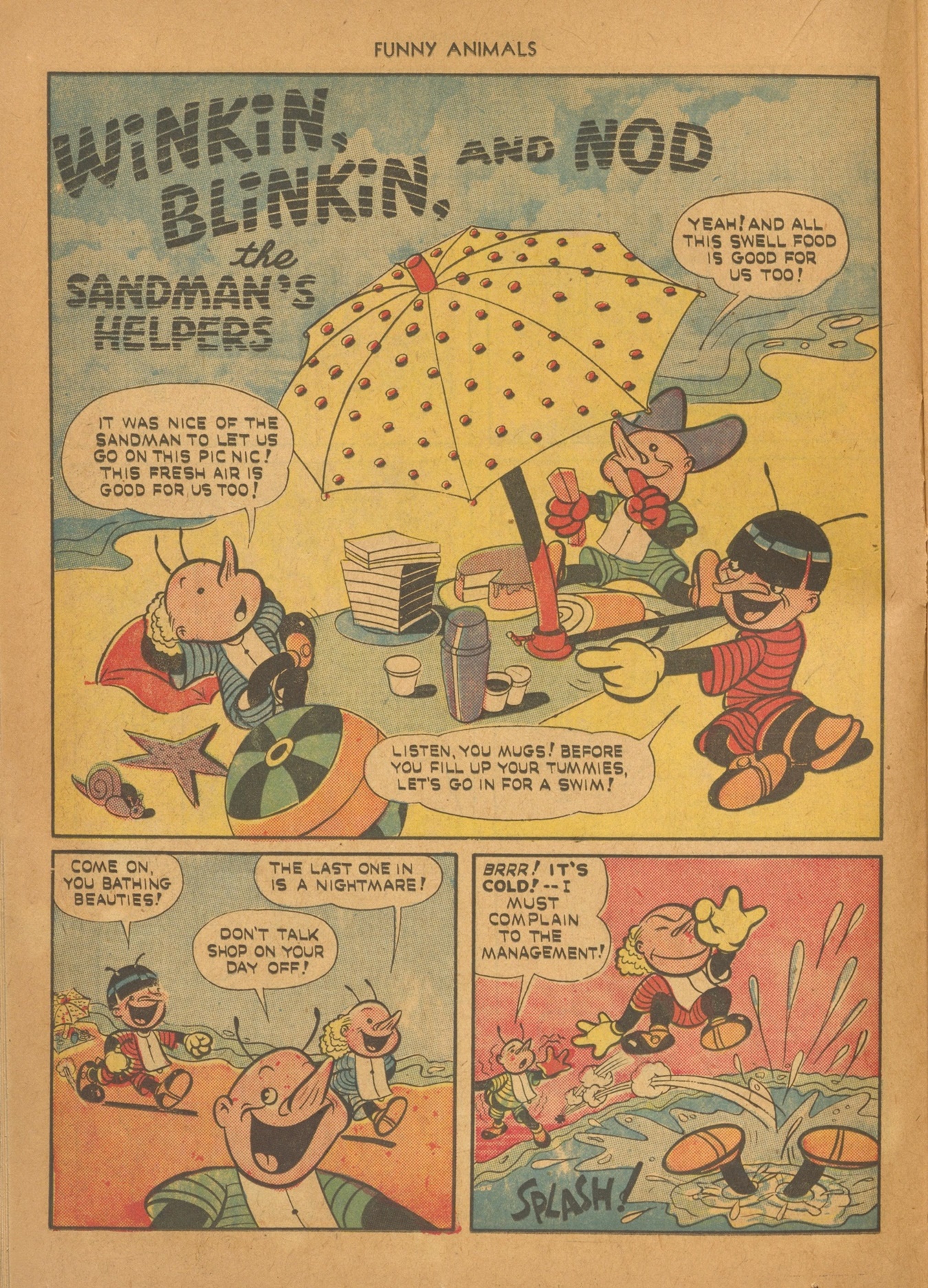 Read online Fawcett's Funny Animals comic -  Issue #12 - 24