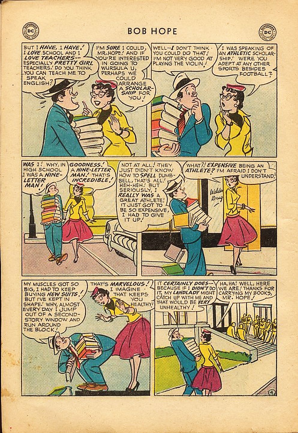 Read online The Adventures of Bob Hope comic -  Issue #42 - 6