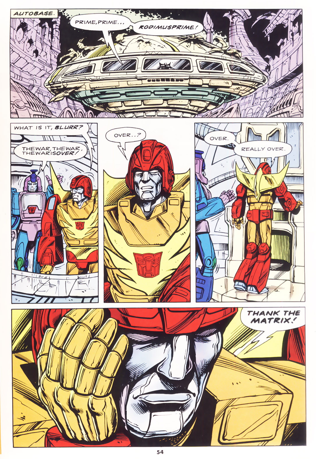 Read online The Transformers Annual comic -  Issue #1988 - 52