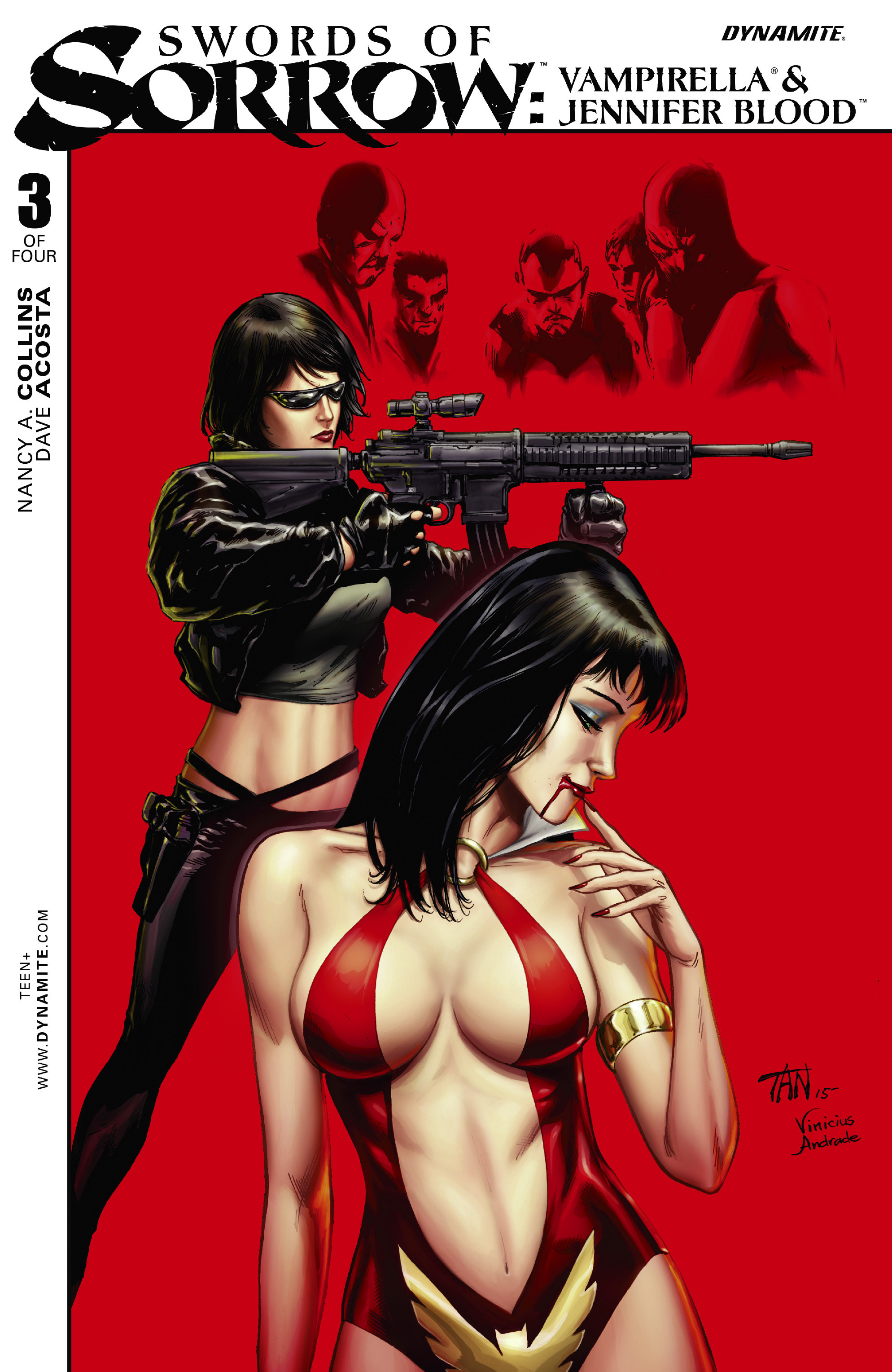 Read online Swords of Sorrow: Vampirella & Jennifer Blood comic -  Issue #3 - 1