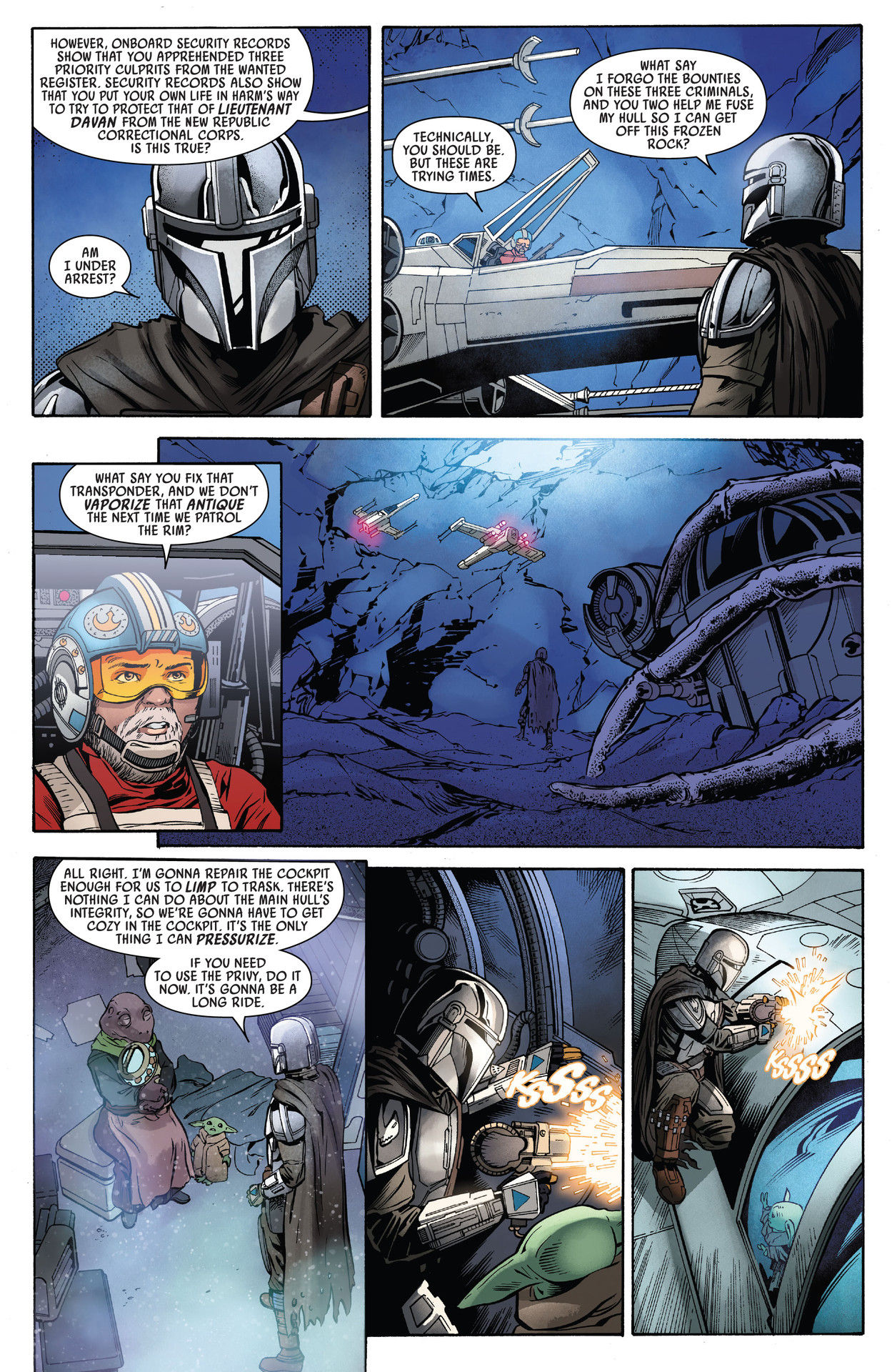 Read online Star Wars: The Mandalorian Season 2 comic -  Issue #2 - 31