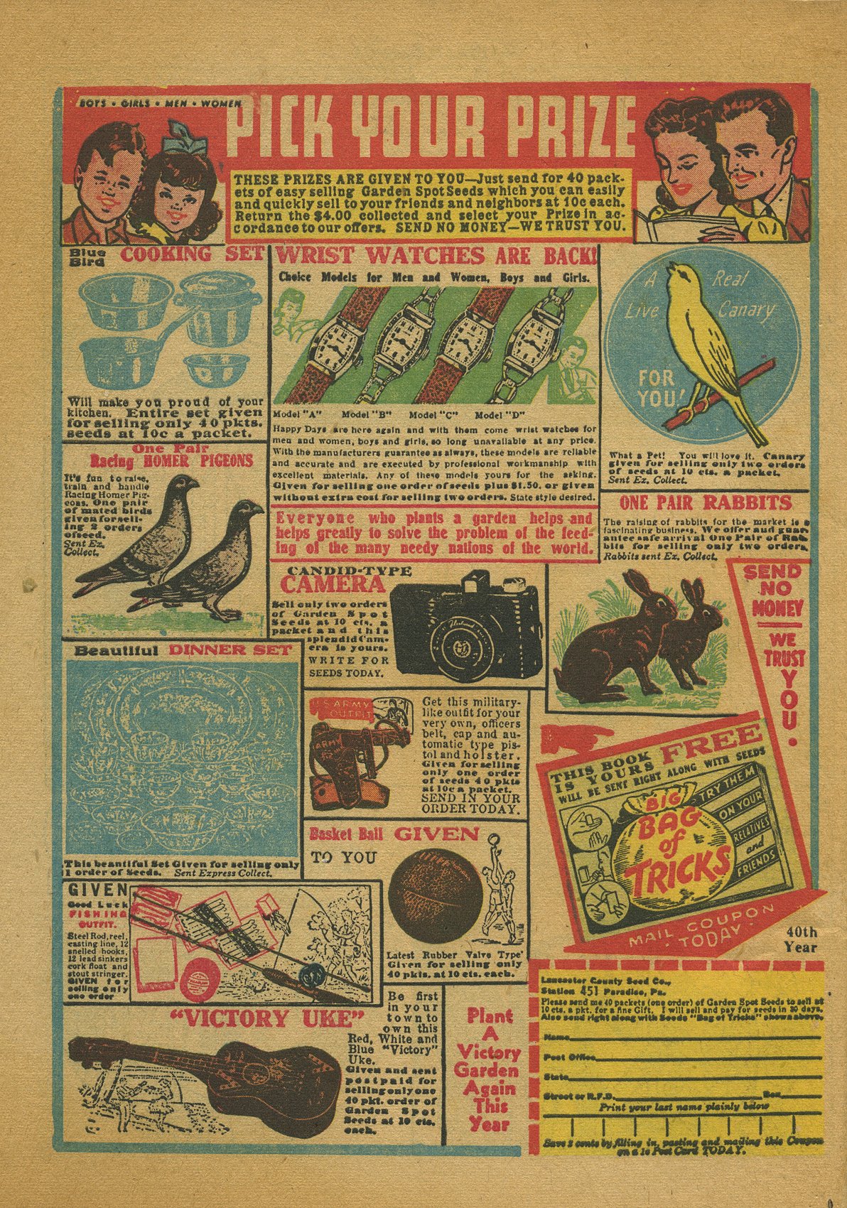 Read online National Comics comic -  Issue #58 - 58