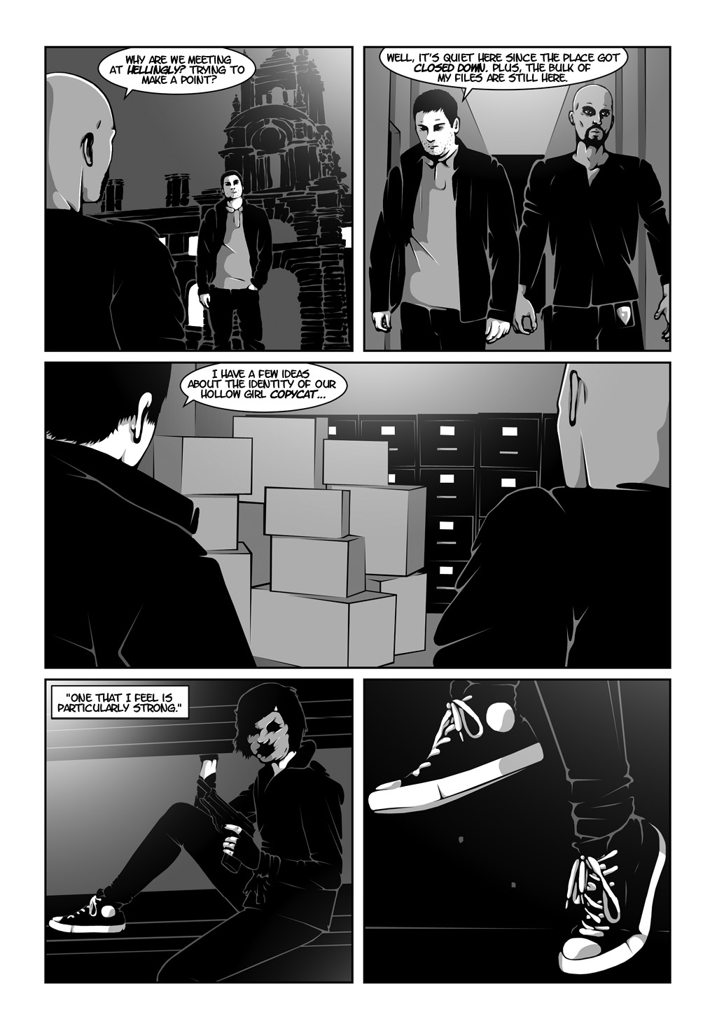 Read online Hollow Girl comic -  Issue #6 - 19