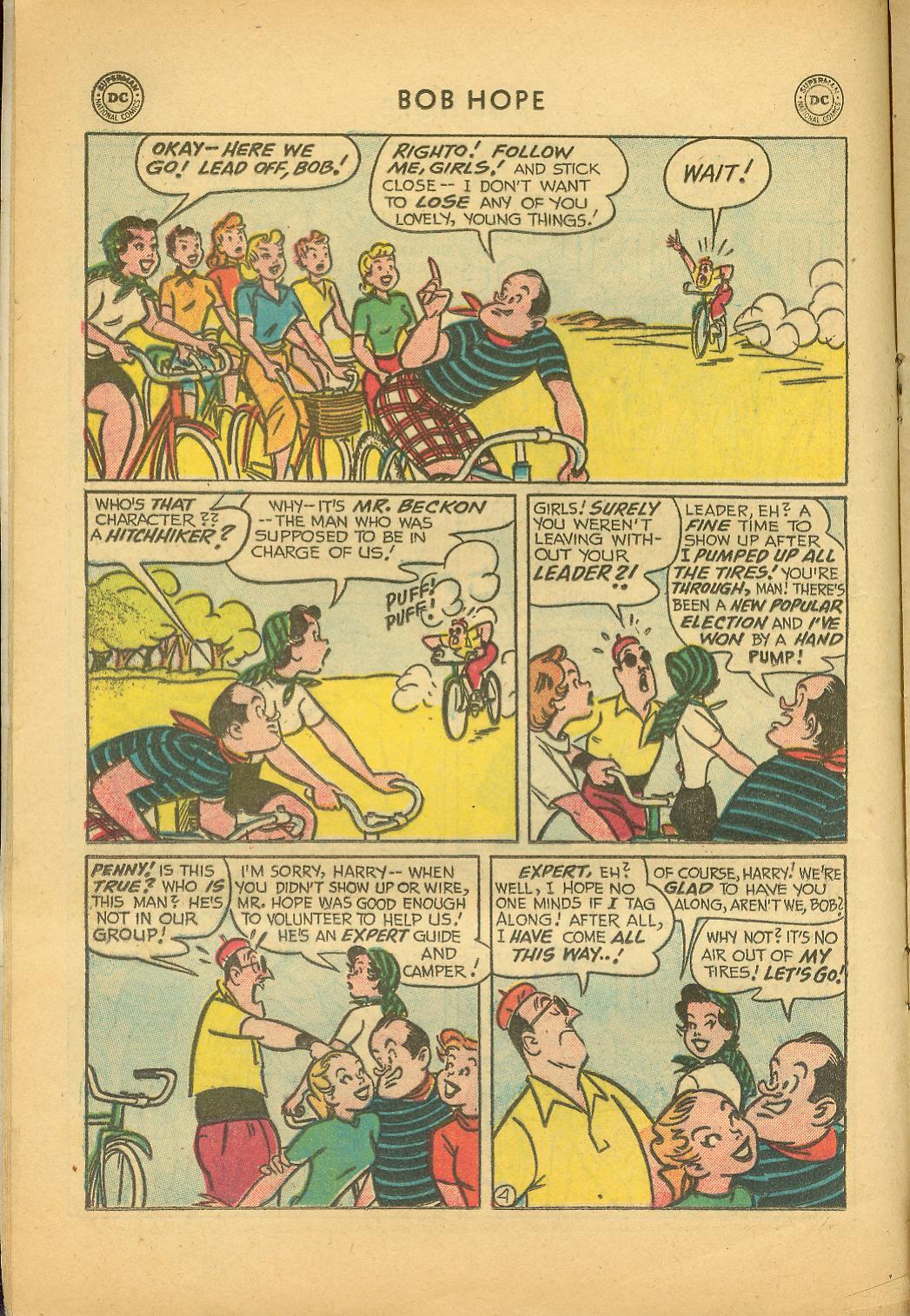 Read online The Adventures of Bob Hope comic -  Issue #35 - 16