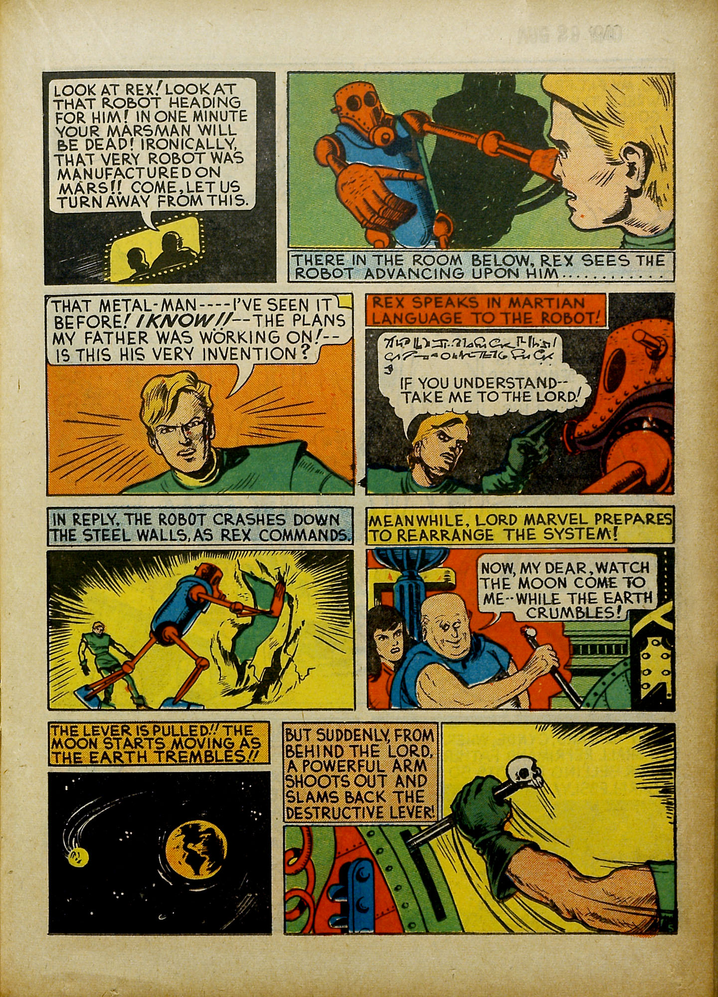 Read online Rex Dexter of Mars comic -  Issue # Full - 27