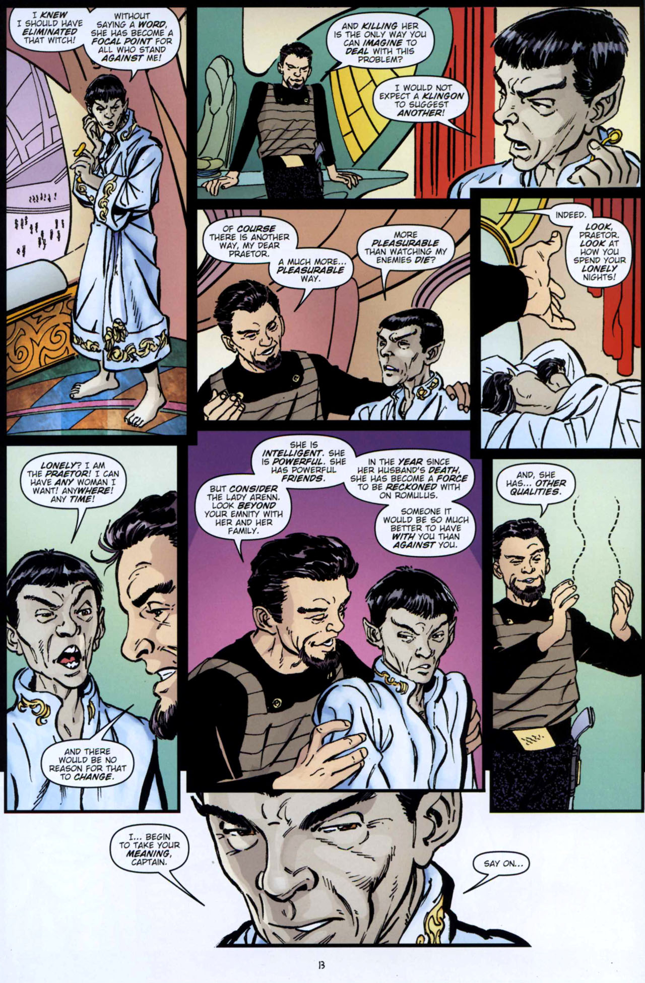 Read online Star Trek: Romulans - The Hollow Crown comic -  Issue #1 - 14
