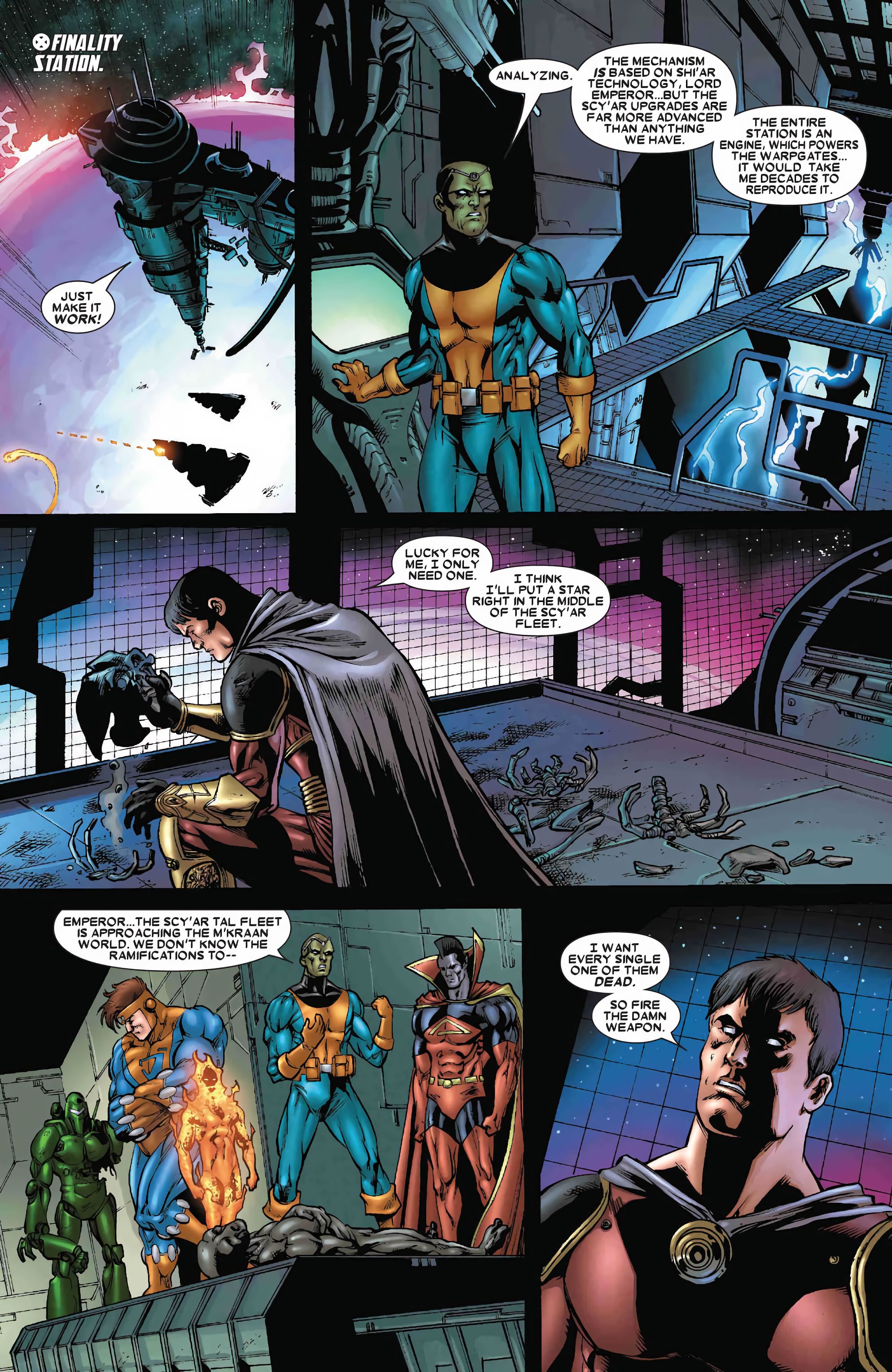 Read online War of Kings Omnibus comic -  Issue # TPB (Part 4) - 74