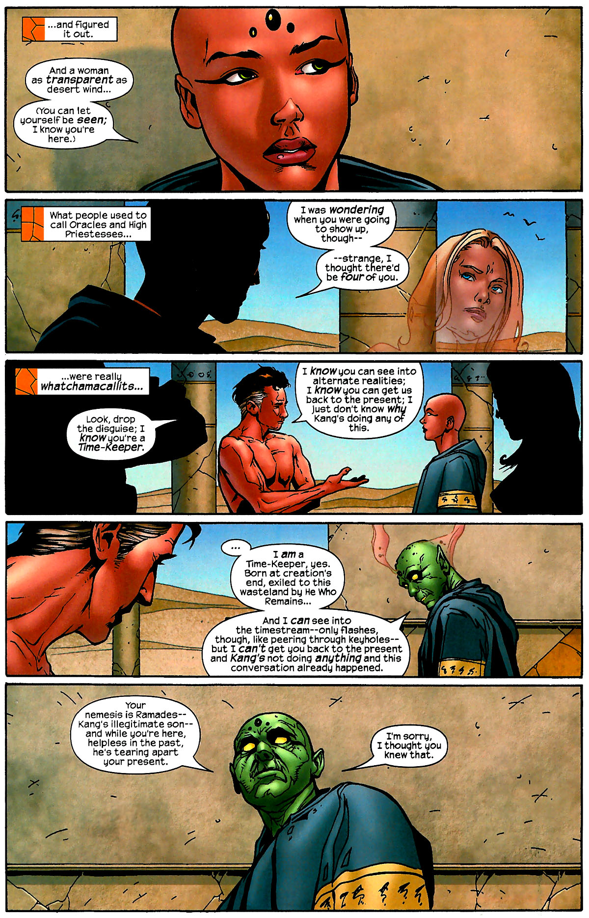 Read online Marvel Knights 4 comic -  Issue #16 - 17