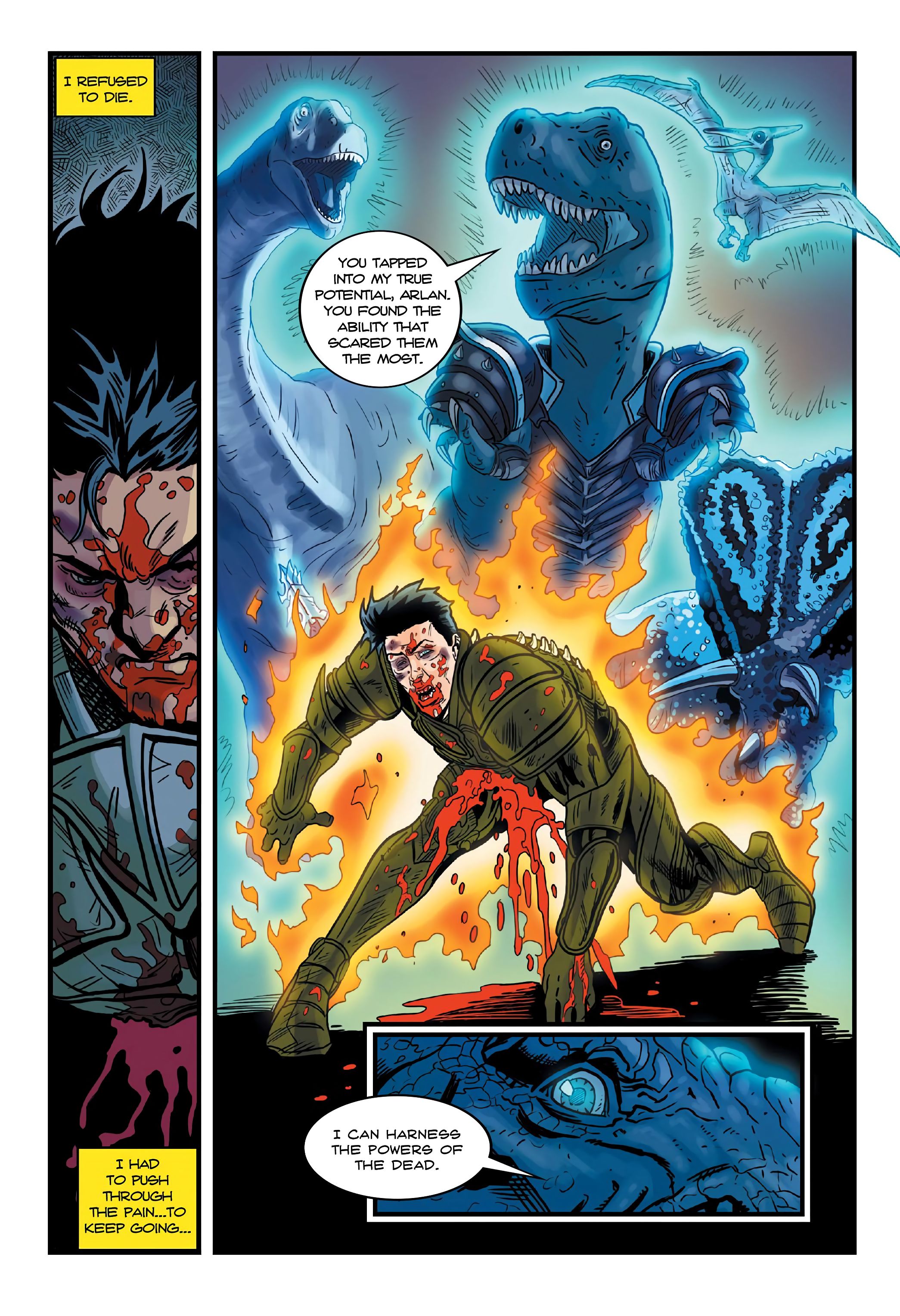 Read online Dinosaur Warrior comic -  Issue # TPB - 92