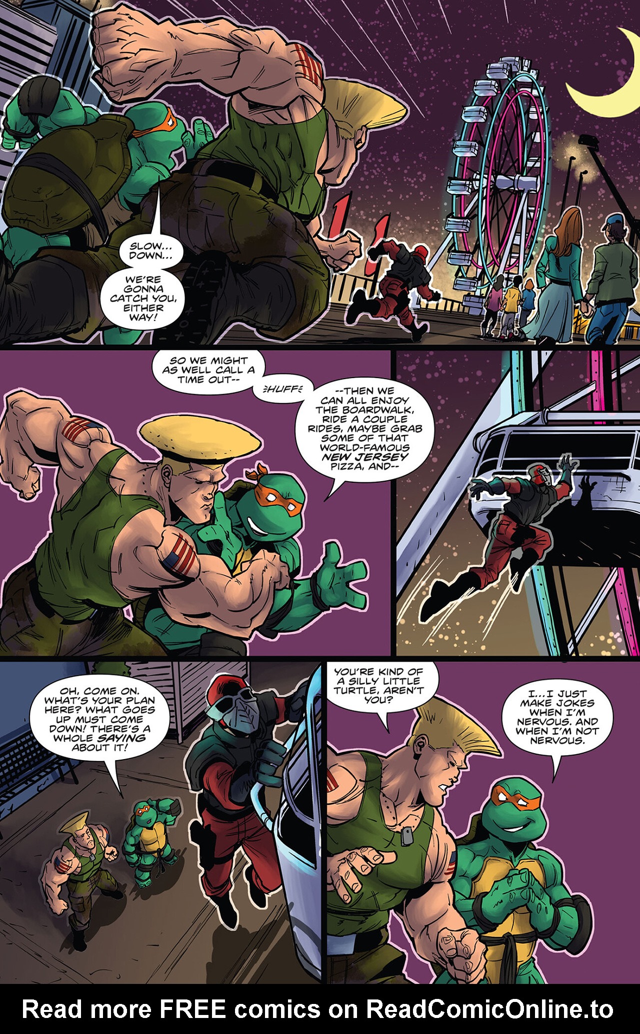 Read online Teenage Mutant Ninja Turtles vs. Street Fighter comic -  Issue #3 - 12