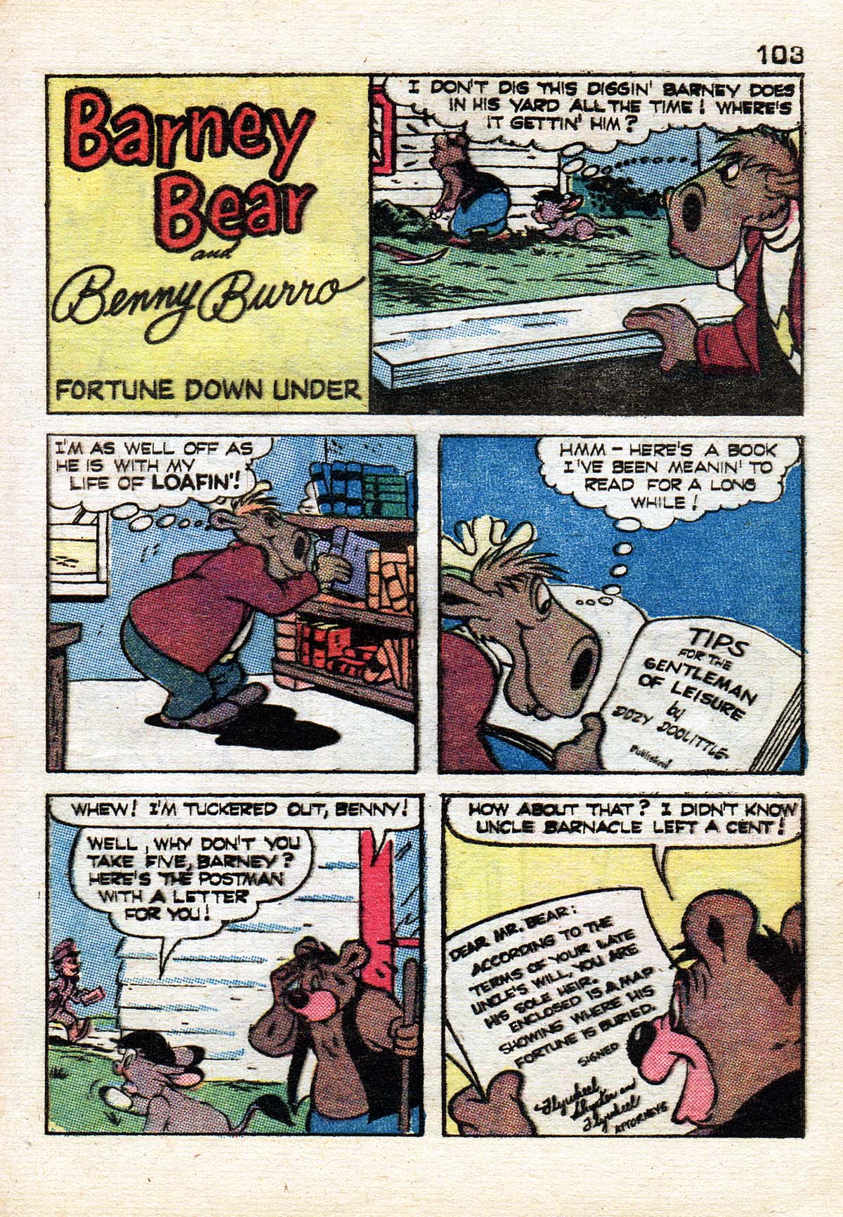 Read online Golden Comics Digest comic -  Issue #35 - 105