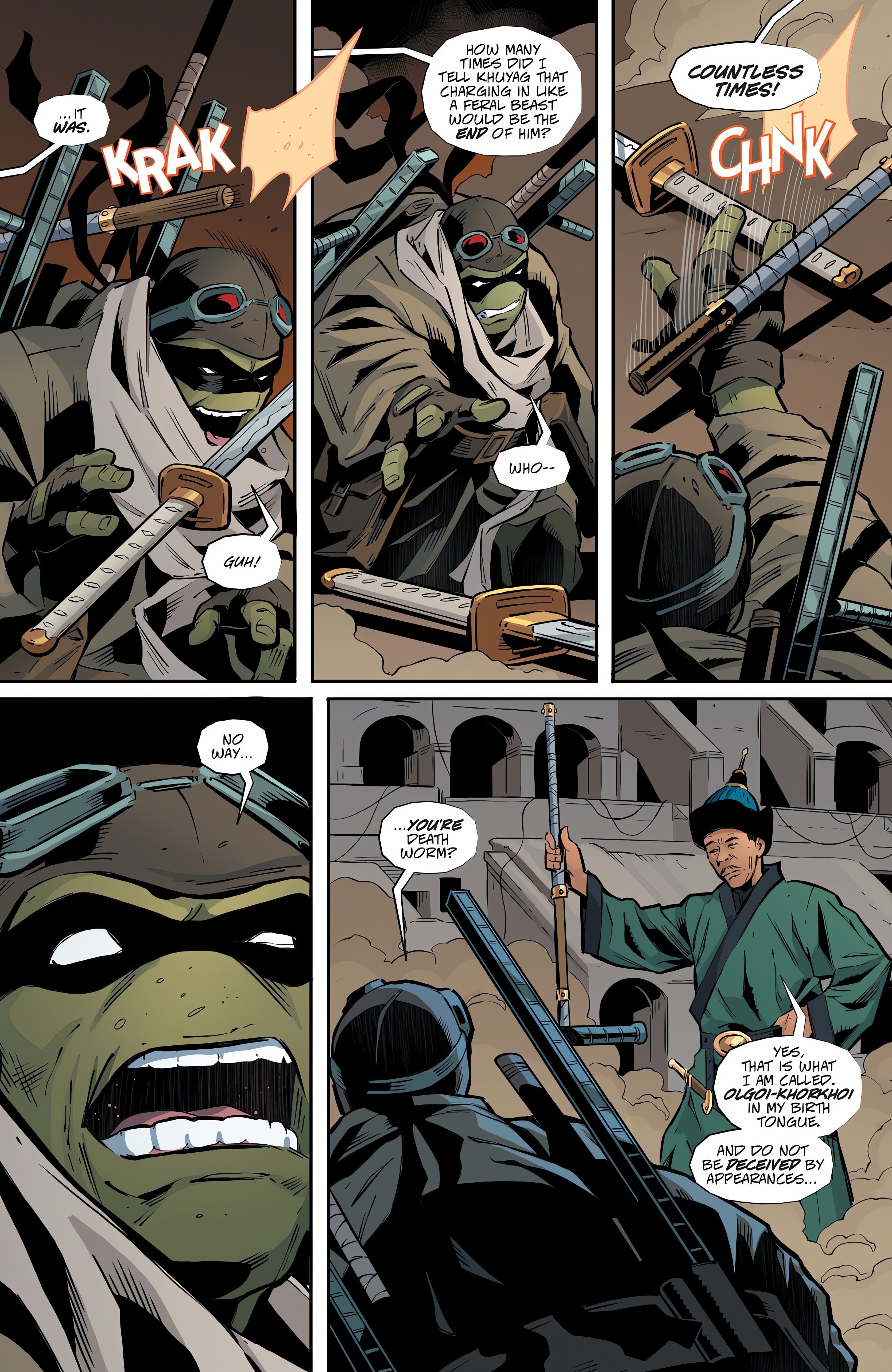Read online Teenage Mutant Ninja Turtles: The Last Ronin - The Lost Years comic -  Issue #5 - 22