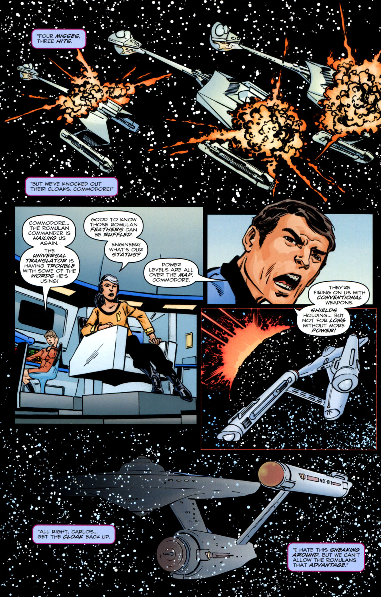 Read online Star Trek: Romulans Schism comic -  Issue #2 - 16