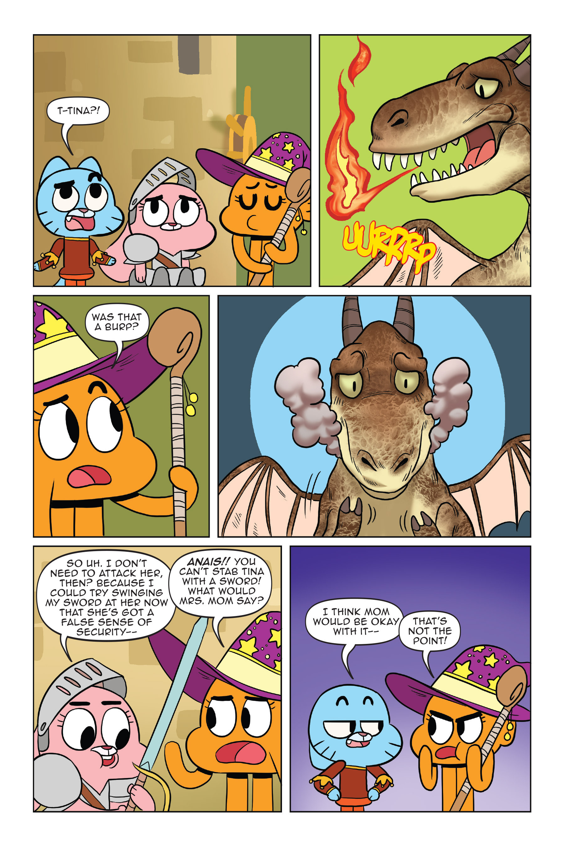 Read online The Amazing World of Gumball: Fairy Tale Trouble comic -  Issue # Full - 98