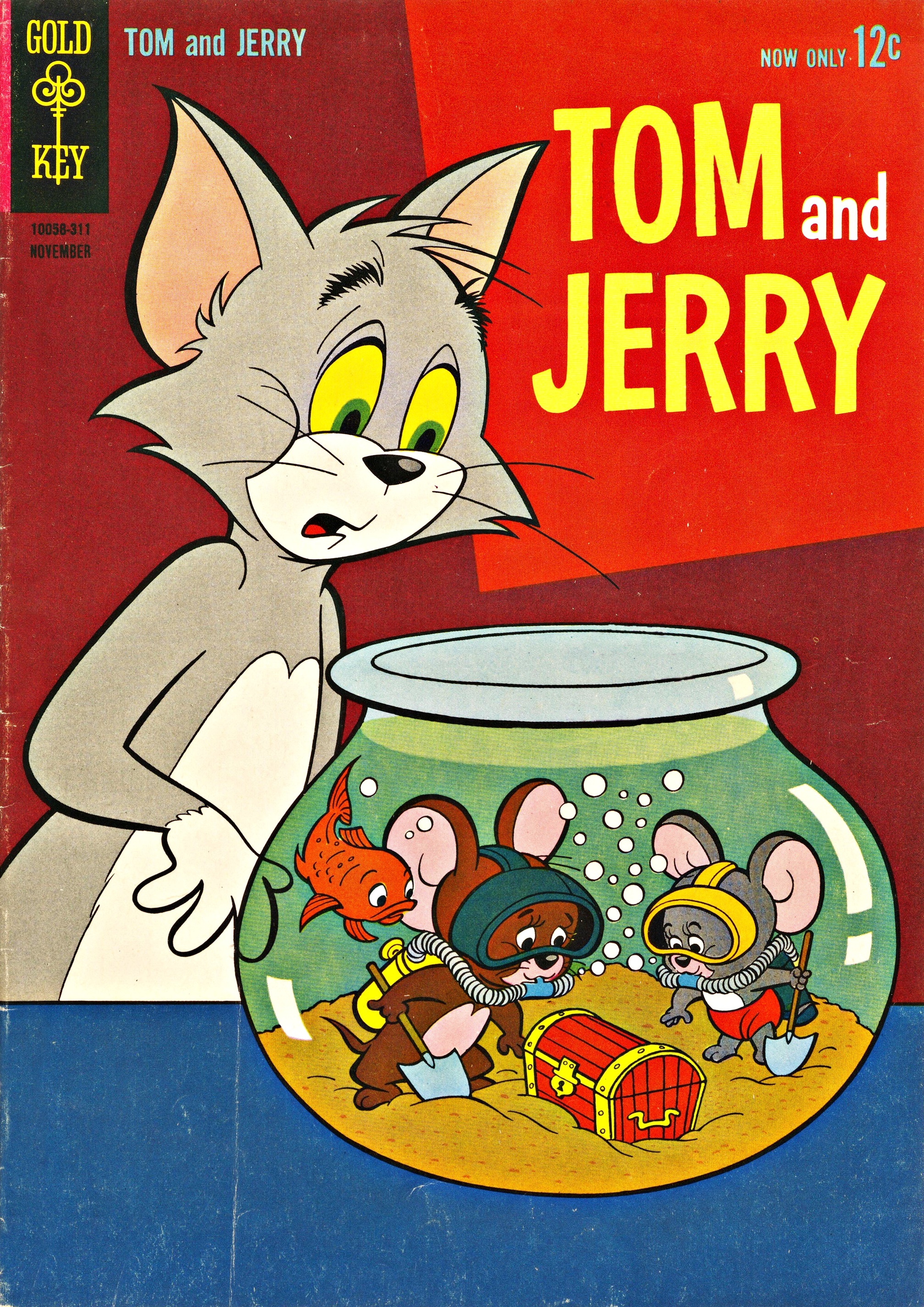 Read online Tom and Jerry comic -  Issue #217 - 1