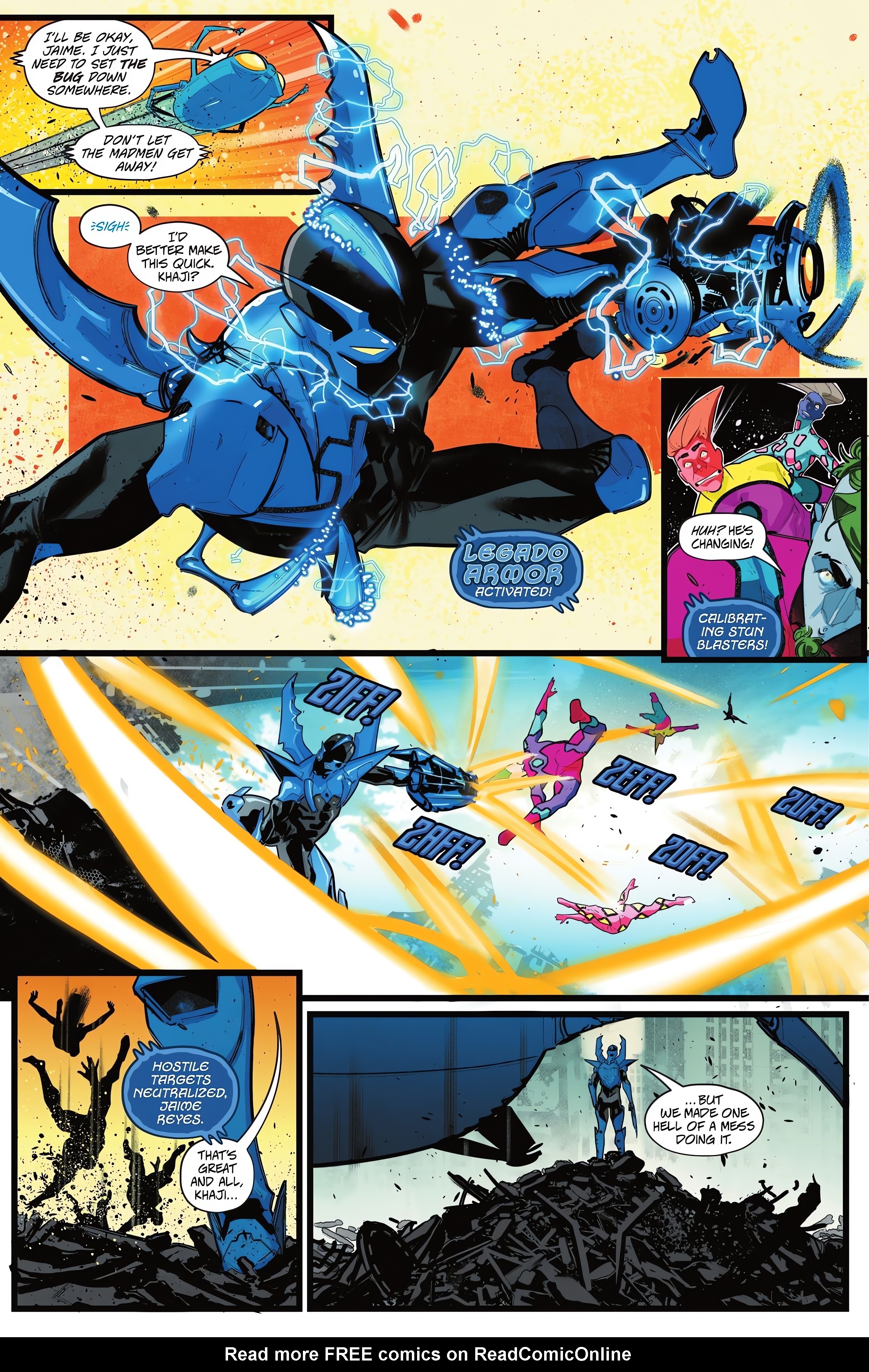 Read online Blue Beetle (2023) comic -  Issue #1 - 8